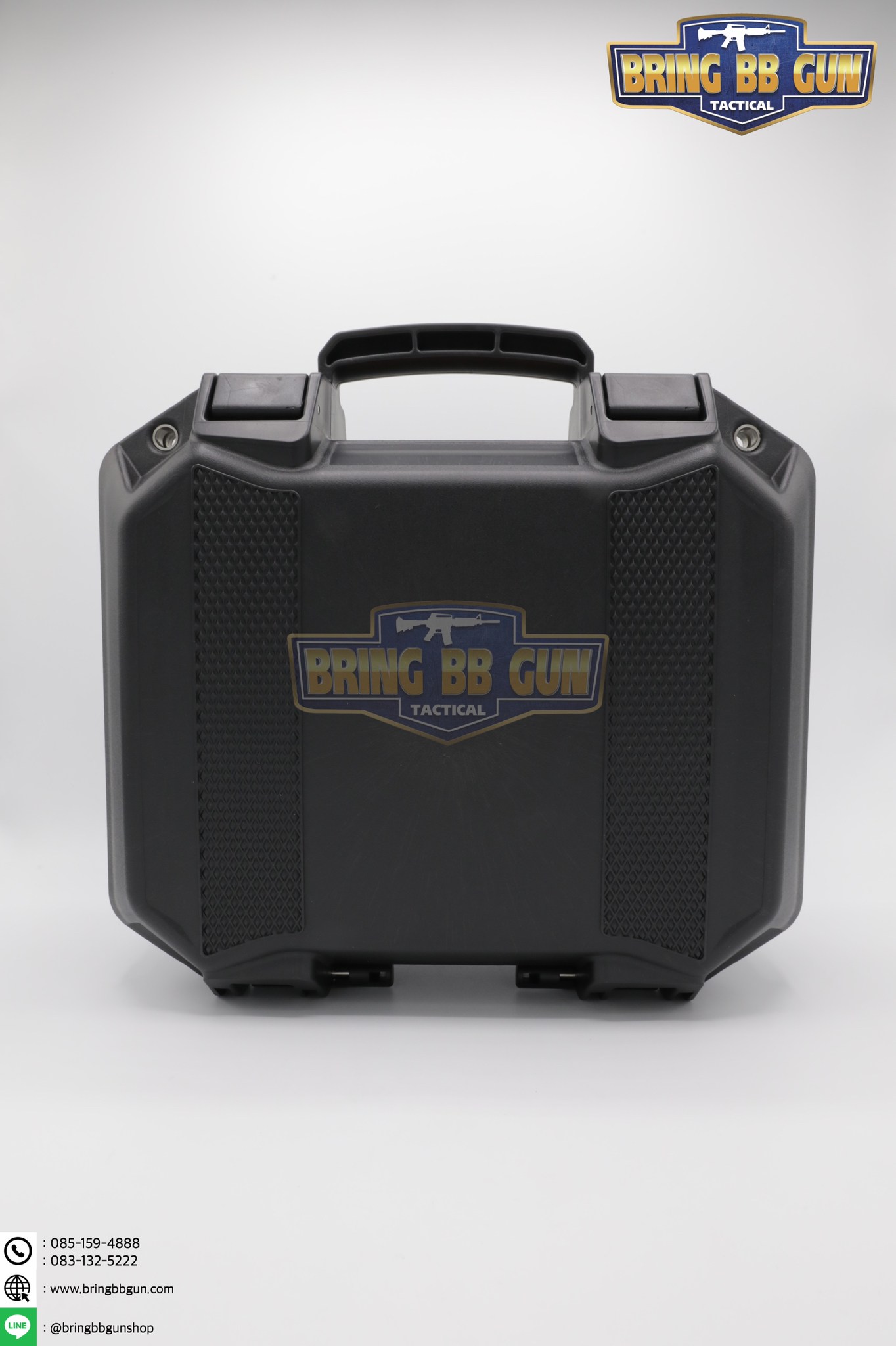 กล่องปืน B5 ขนาดภายนอก : 31*31*13.5cm. ขนาดภายใน : 28*19*8cm.