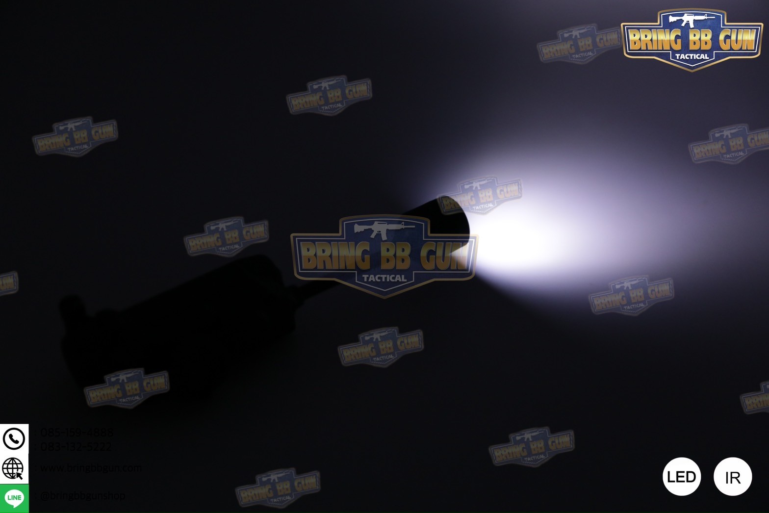 ไฟฉายติดหมวก Switch MPLS (Military Helmet Light System) (ไฟฉายติดหมวกทรง Princeton Tec)