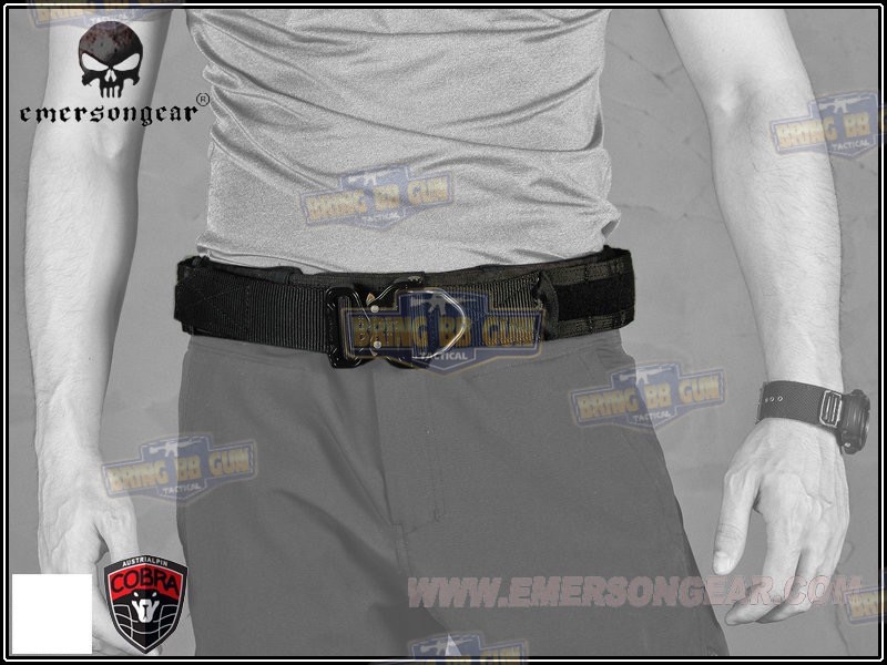 เข็มขัดยุทธวิธี รุ่น Cobra 2ชั้น (EmersonGear COBRA 1.75-2inch One-pcs Combat Belt) (Battle Belt) (War Belt)