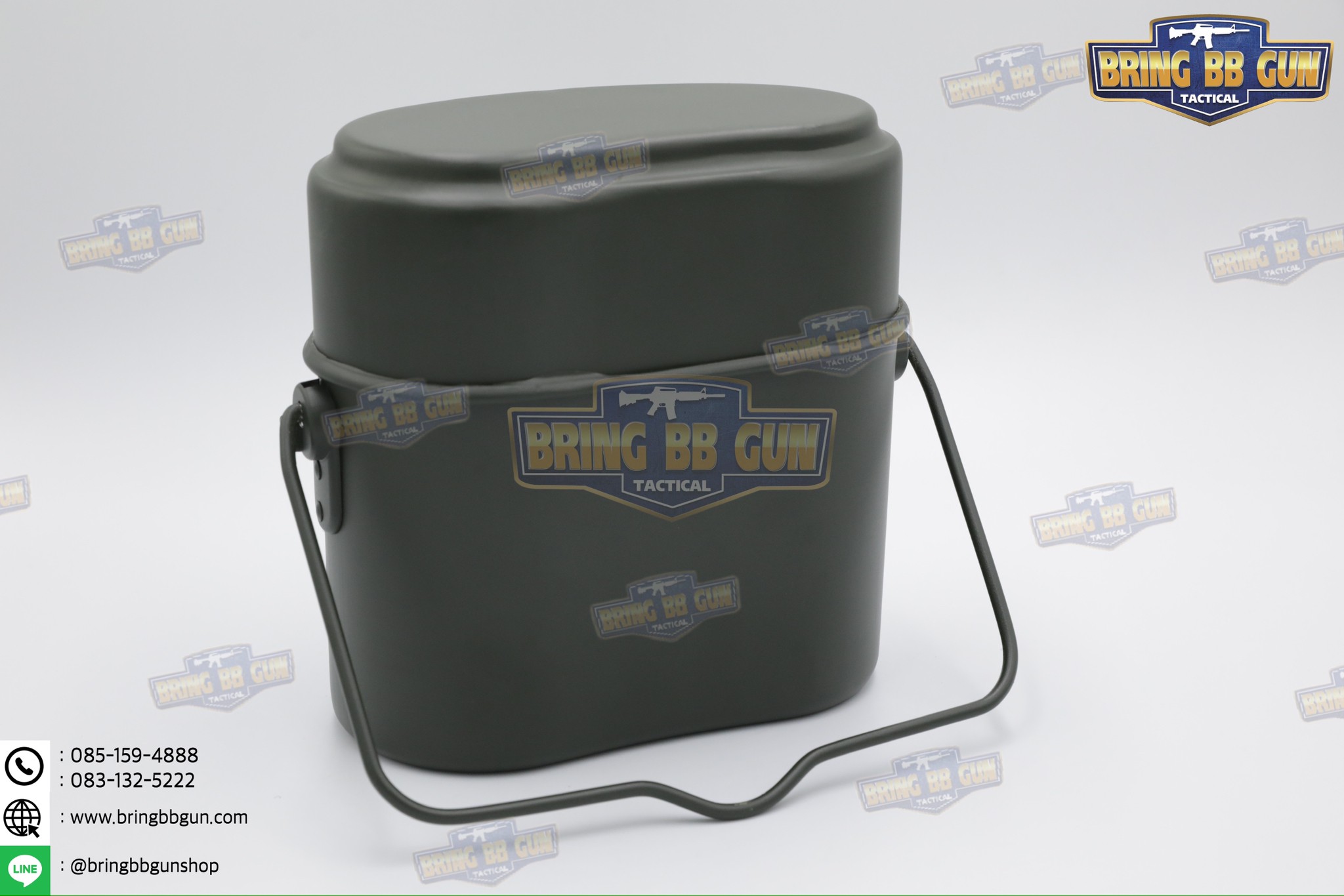 หม้อสนาม (ทรงเยอรมัน) (หม้อสนาม ทบ.) (หม้อสนามอเนกประสงค์) (เดินป่า)(เข้าค่าย)(Camping) (ทหารพราน)(ลาดตระเวน)(เขาชนไก่)