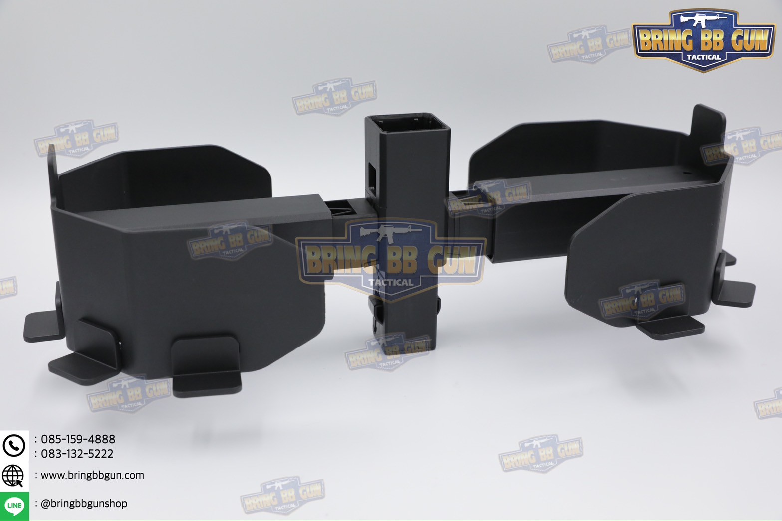 แท่นวางหมวก-เสื้อเวส-เข็มขัด (เสาแขวนหมวก-เสื้อเวส-เข็มขัด) (ที่แขวนอเนกประสงค์) (Equipment Display Stand)