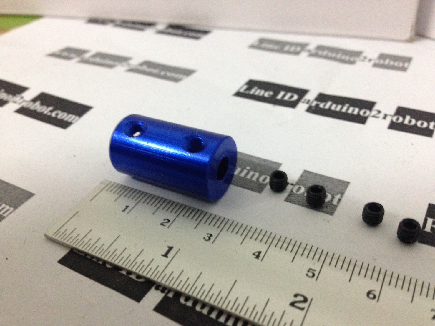 Aluminum Coupling 5 mm x 8mm x 25 mm