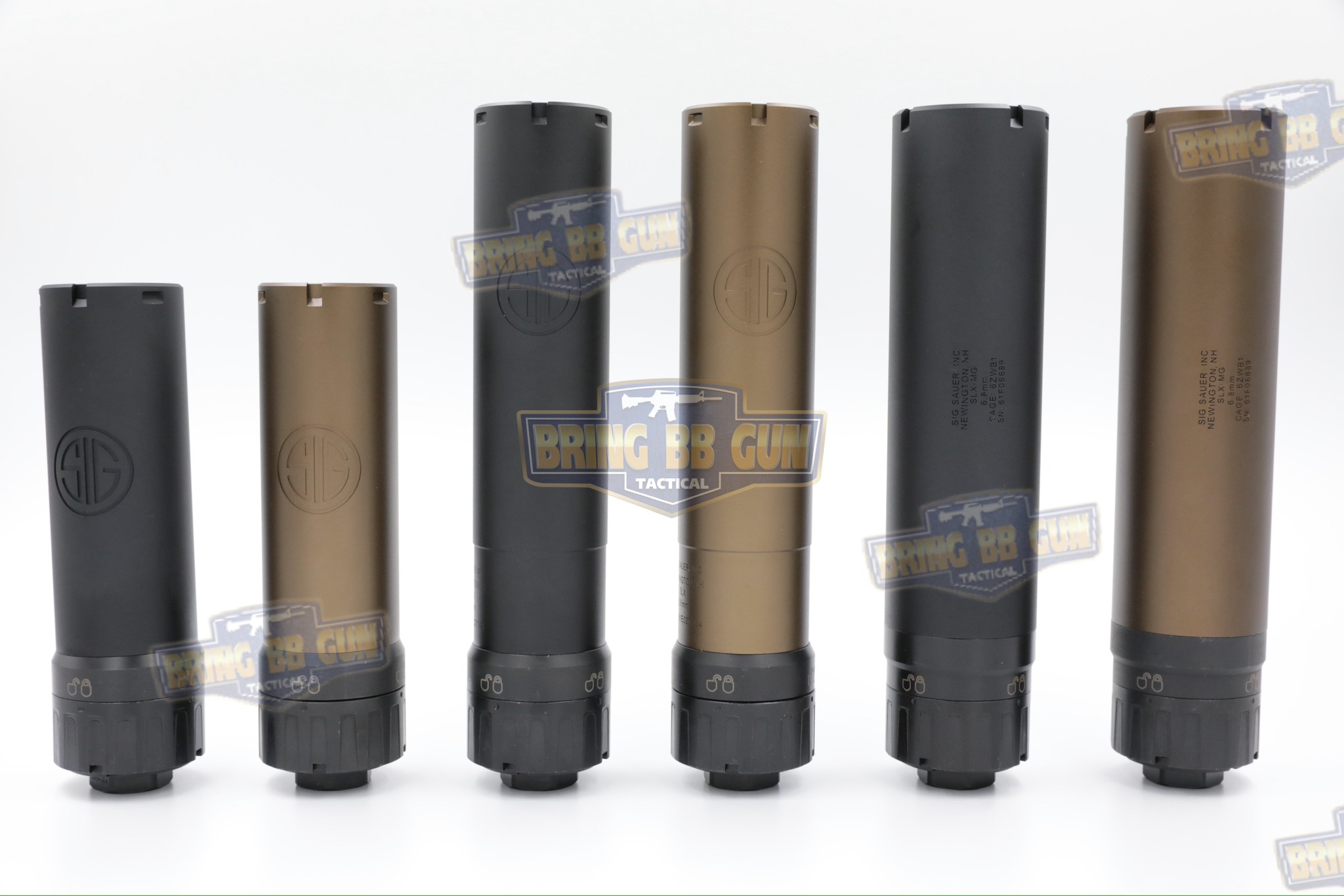 เก็บเสียง+ปลอกลดแสง ทรง Sig Sauer (Sig Sauer Suppressor)