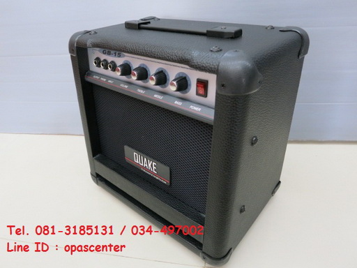 ตู้แอมป์เบส Quake รุ่น GB-15 ดอก 6 นิ้ว ของใหม่ เสียงดี ขายถูก