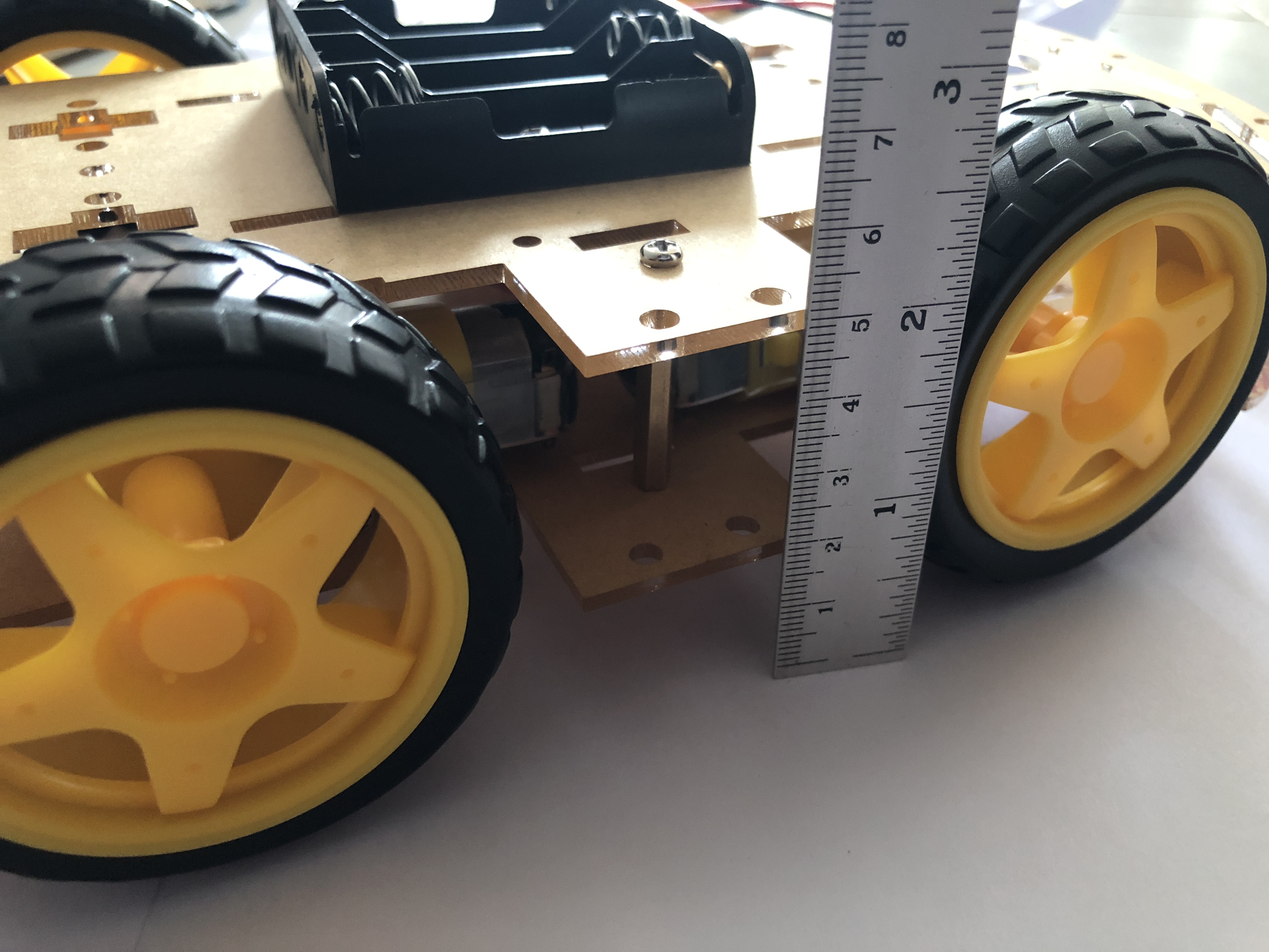 4wd Smart car kit car chassis 4 drive intelligent electronic smart car chassis