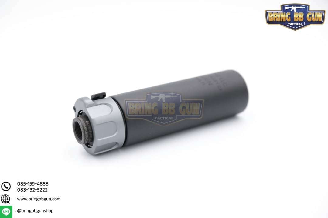 เก็บเสียง+ปลอกลดแสง ยี่ห้อ Surefire รุ่น Warden 5” (Warden Suppressor 5” & Warcomp)
