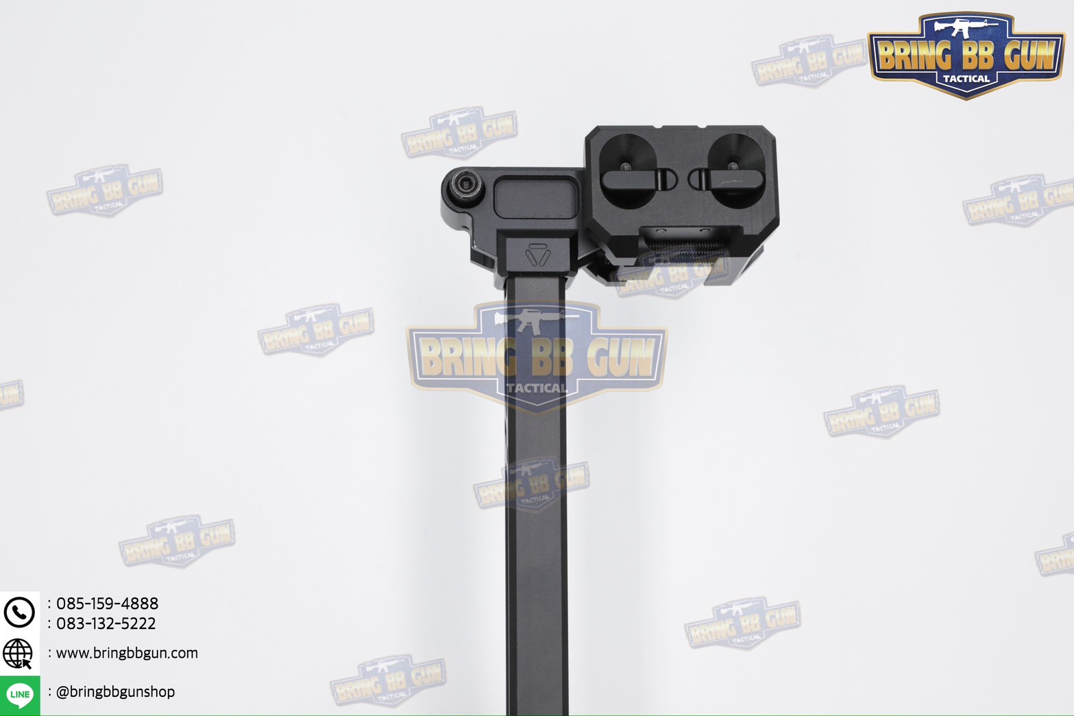 พานท้ายปืนแบบพับได้2ฝั่ง (Strike Dual Folding Adapter) รุ่น Strike FSA Dual Folder (The Strike Dual Folding Adapter) (Dual Folding Adapter) (Strike Hard,Strike Fast) (SI) (MCX) (MPX) (1913)