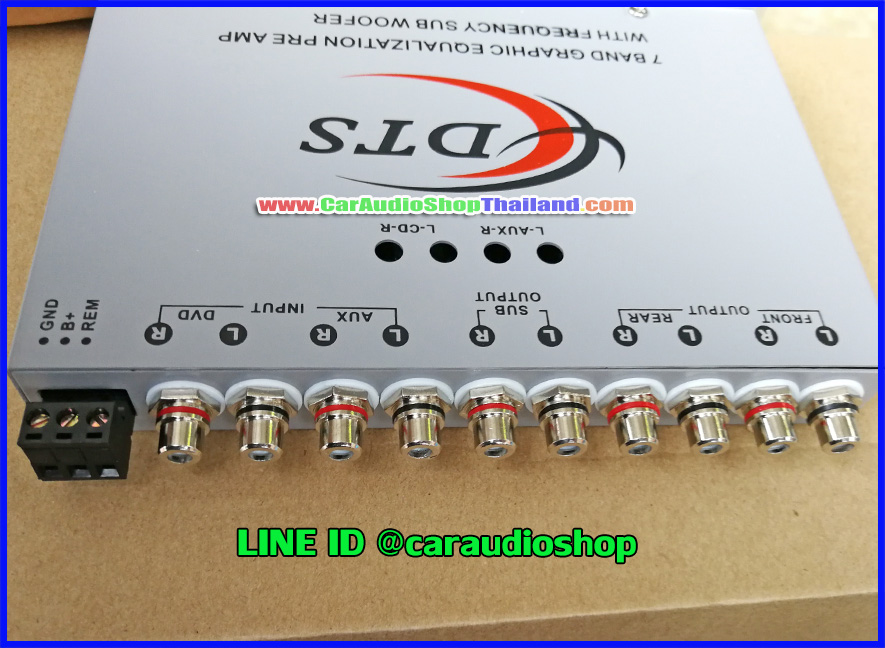 ปรีแอมป์ 7 แบนด์ คุณภาพ DIGITAL SOUND 7 BAND DT718