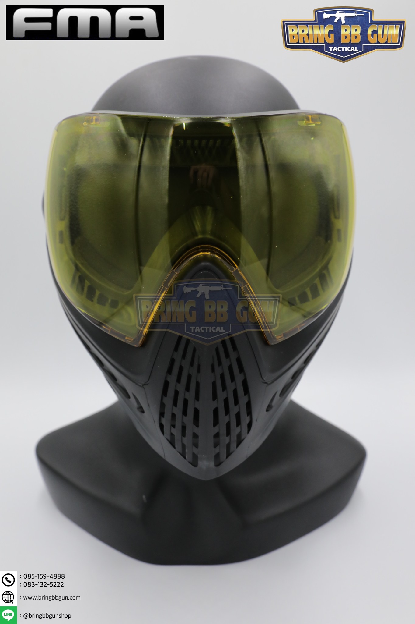 หน้ากาก F1 ยี่ห้อ FMA รุ่น เลนส์ 1 ชั้น