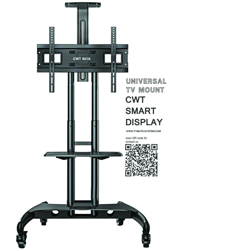 ขาแขวนทีวีตั้งพื้นมีล้อเลื่อน ทีวีขนาดตั้งแต่ 32- 65 นิ้ว