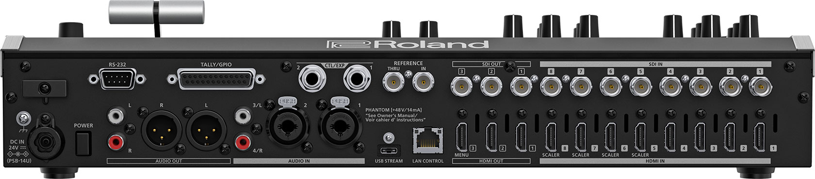Roland V-160HD วีดีโอสวิตเชอร์ พร้อมไลฟ์สดผ่าน USB-C