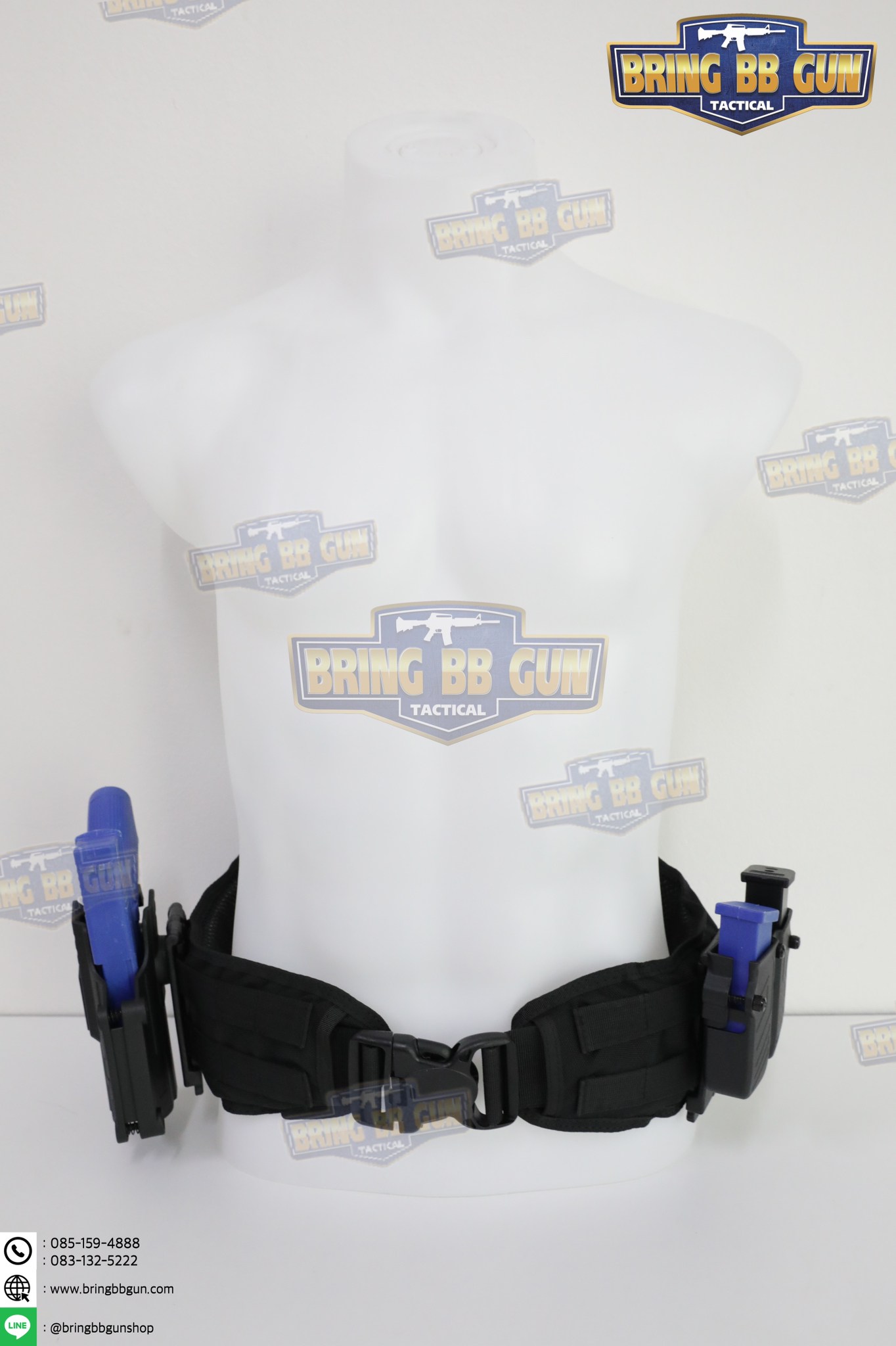 เข็มขัดสนาม แบบนวม (เข็มขัดสนามพร้อมรองนวม) (Battle Belt) (War Belt)