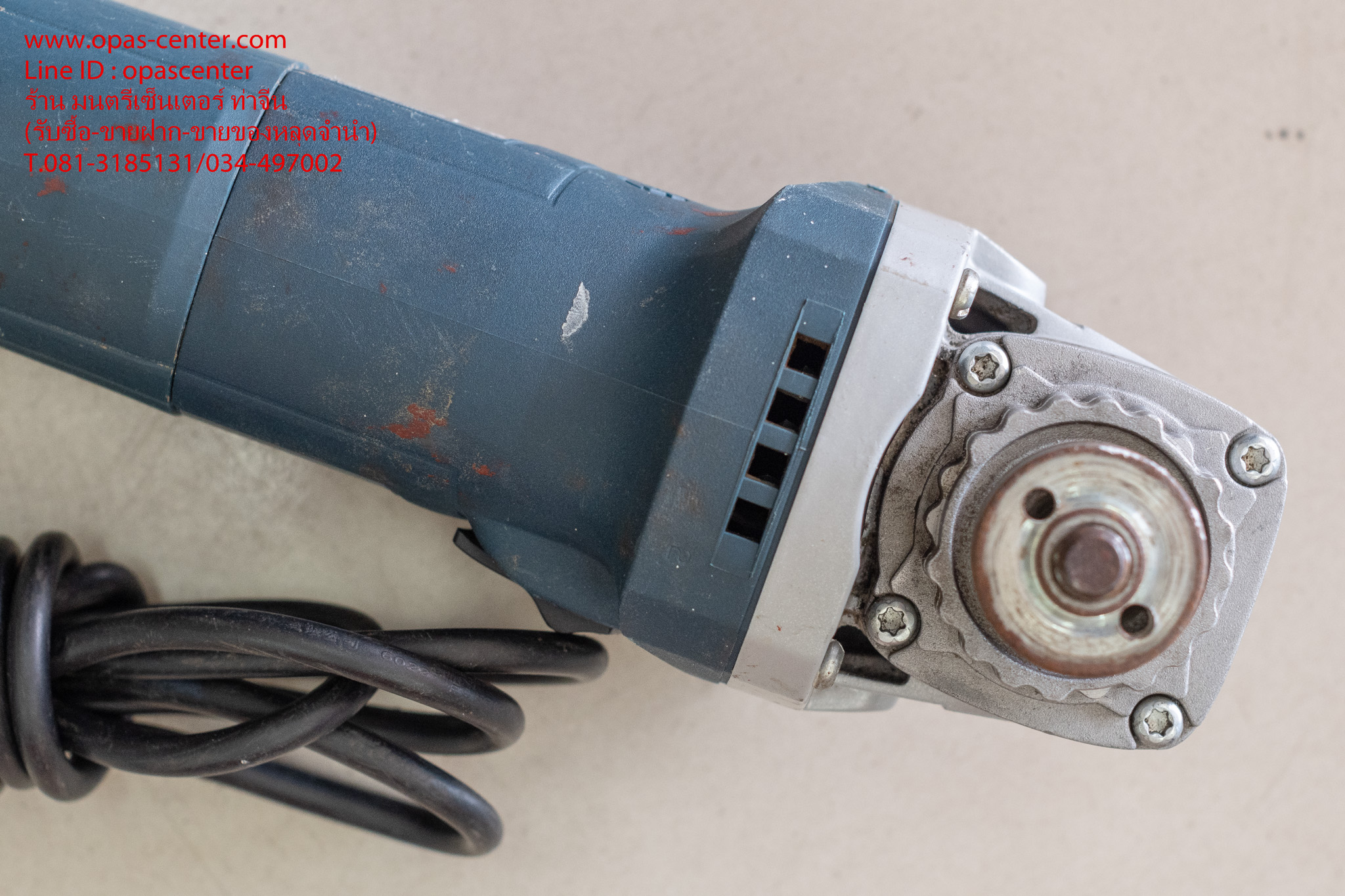 เครื่องเจียร์ BOSCH GWS 750-100 4 นิ้ว 750 วัตต์ ของแท้ มือสอง สภาพใหม่