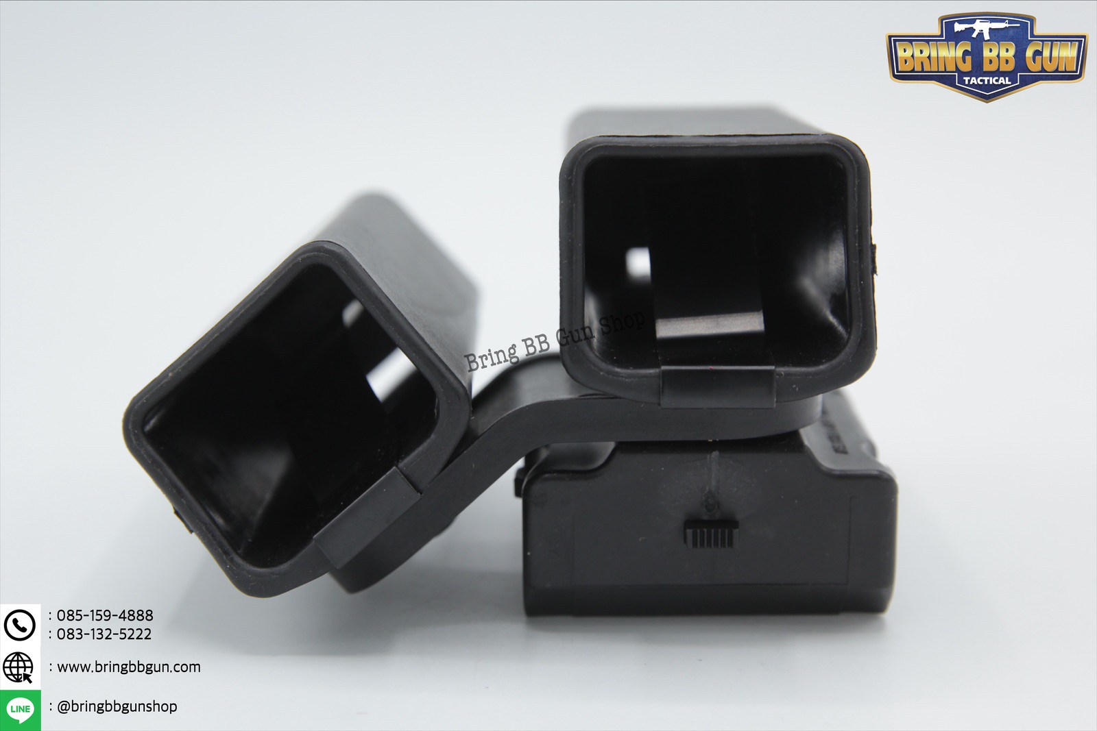 ซองแม็กกาซีนคู่พกนอก ยี่ห้อ VA รุ่น 9mm. สำหรับแม็กกาซีน : 9mm.แถวคู่