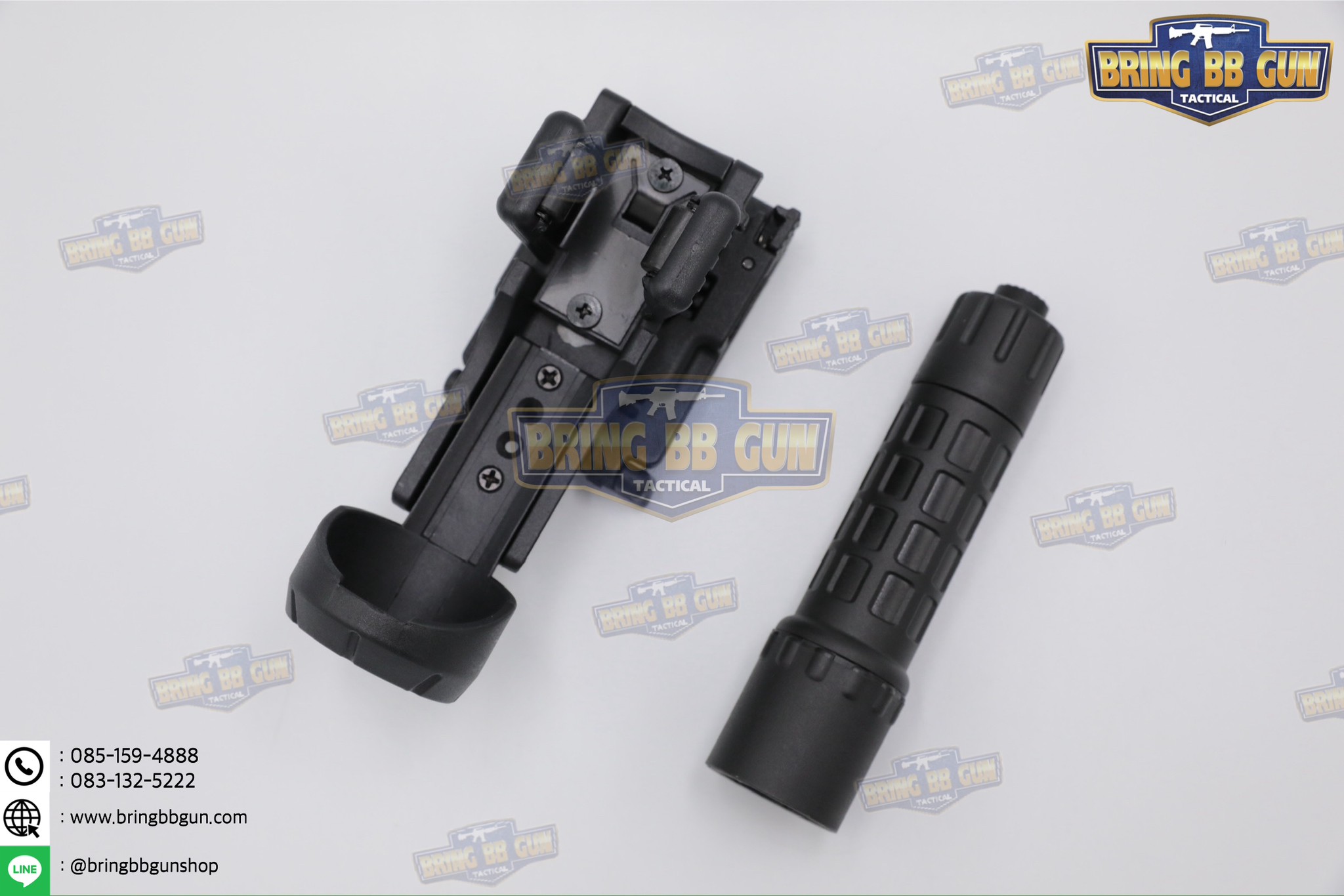 ซองไฟฉายแบบปลดไว รุ่น TR (Tactical Quick Draw Flashlight Holster) (Tactical Flashlight Holder)