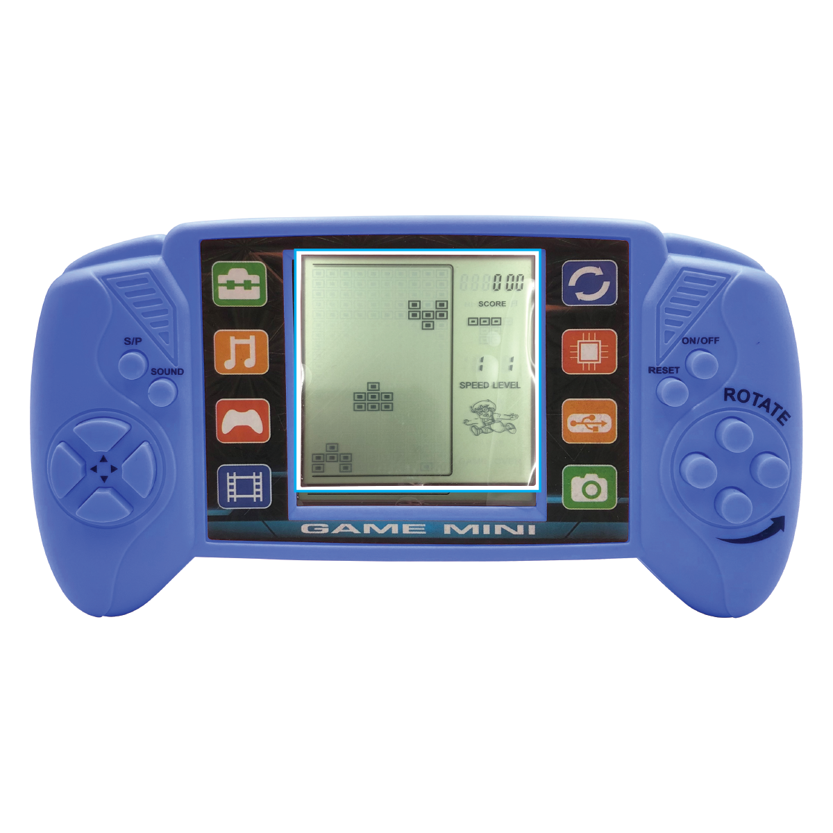 เกมคอนโซลกดกดคละสี เกมกดคลาสสิก ของเล่นเด็ก ของเล่นใส่ถ่าน T001-DD024639B0 - 6267993423801