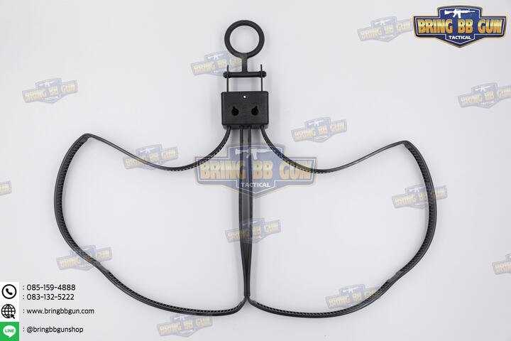 กุญแจมือสาย Cable Ties แบบยาว-ใช้ซ้ำได้ รุ่น B04 (สายรัดข้อมือ-ข้อเท้าแบบใช้ซ้ำได้) (เคเบิ้ลไทร์รัดข้อมือ-ข้อเท้า) (Reusable with key opening) (Cable Ties Handcuffs) (Plastic Habdcuffs) (Zip Ties Handcuffs)