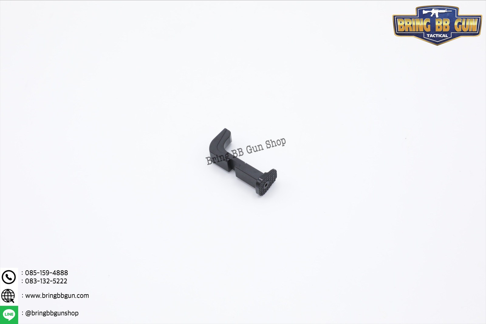 ปุ่มปลดแม็กกาซีน ปืนสั้นGlock งานอลูมิเนียม สำหรับปืนสั้น : Glock 17/18/19 (ยี่ห้อWE)