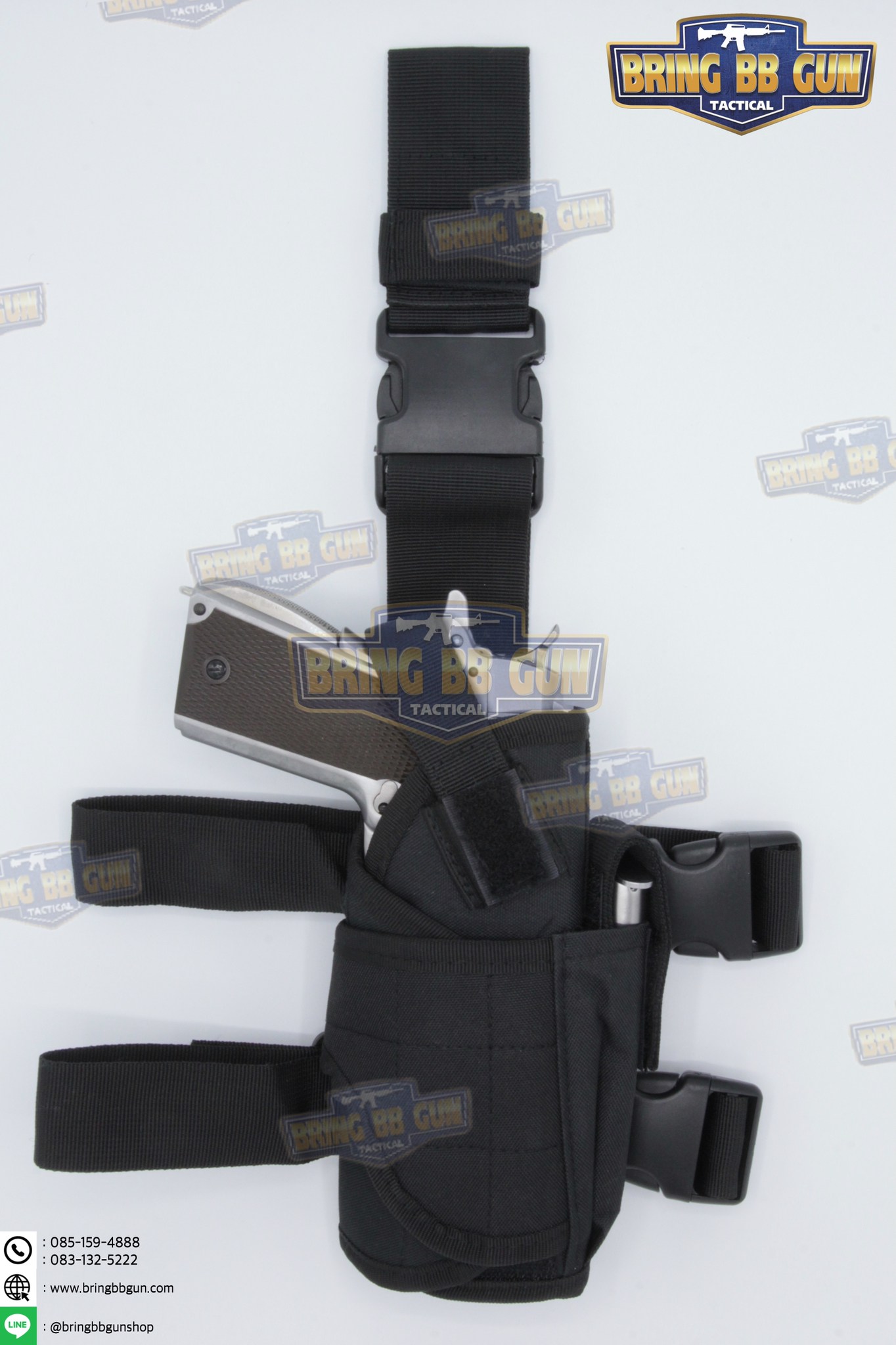 ซองปืนผ้ารัดต้นขา (สามารถใส่ได้ทุกรุ่น)