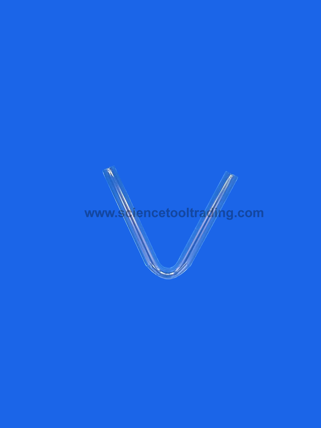 หลอดแก้ว รูปตัว V