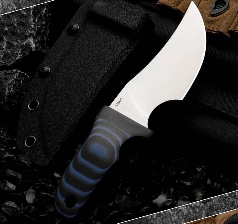 มีดใบตายด้าม G10 ลายลามิเนต(ใบเฉียบทั้งเล่ม) MADDOG มีดใบตายที่มีความจัดจ้านของด้ามจับ ที่สีสันสะดุดตา โดดเด่นด้วยด้ามจับที่ทำจากวัสดุ G10 ลามิเนต เต็มด้ามจับ ประกบกับกั่นมือเป็นชิ้นเดียว