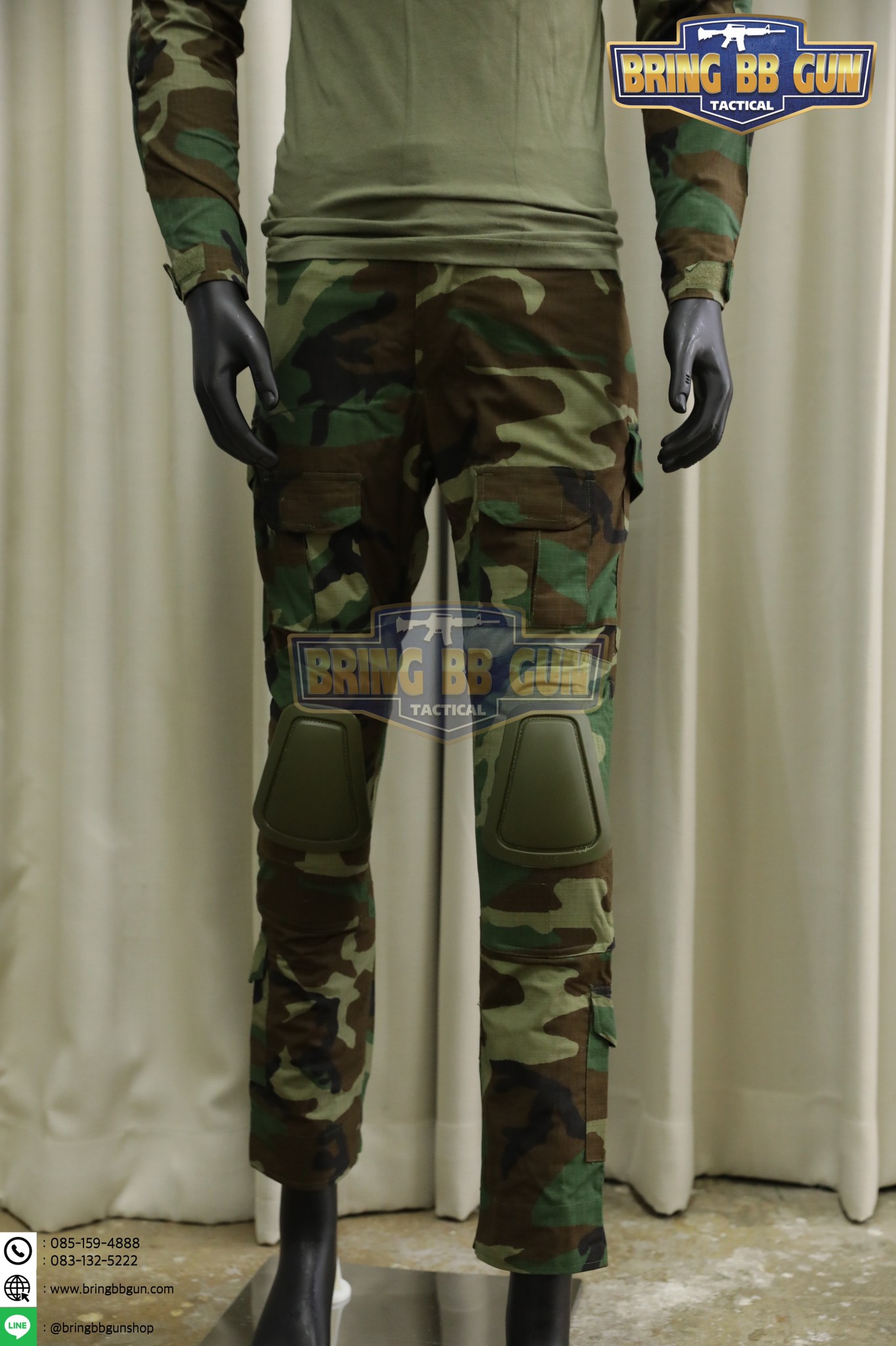 ชุดคอมแบทเชิ้ต Gen2 (Combat Frog Suit G2) (เสื้อ+กางเกง+สนับเข่า+สนับศอก)