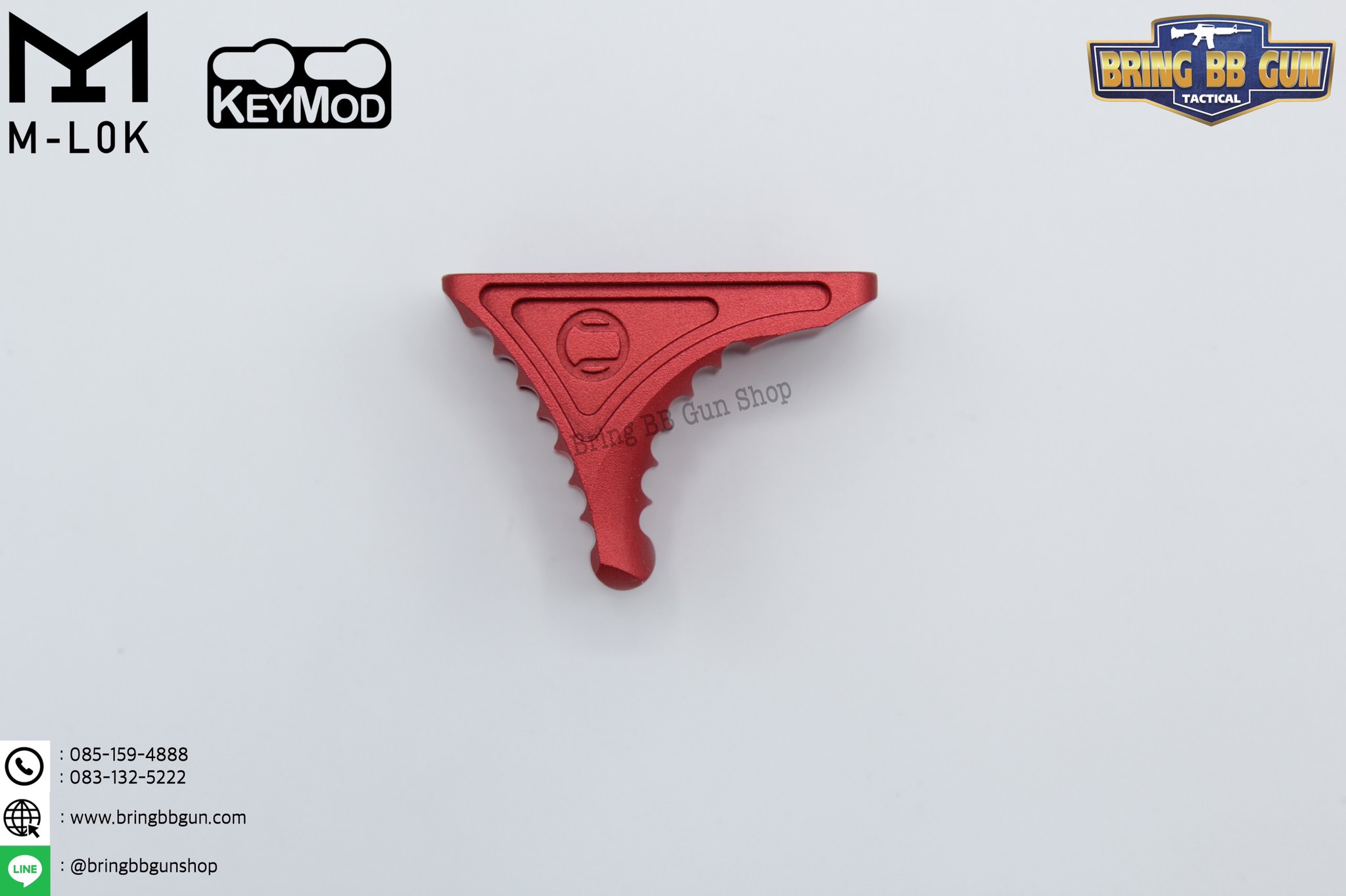 กริ๊ปมือหน้า Bi-Directional Hand Stop (ใช้ได้กับชุดหน้าระบบราง M-Lok และ Keymod)