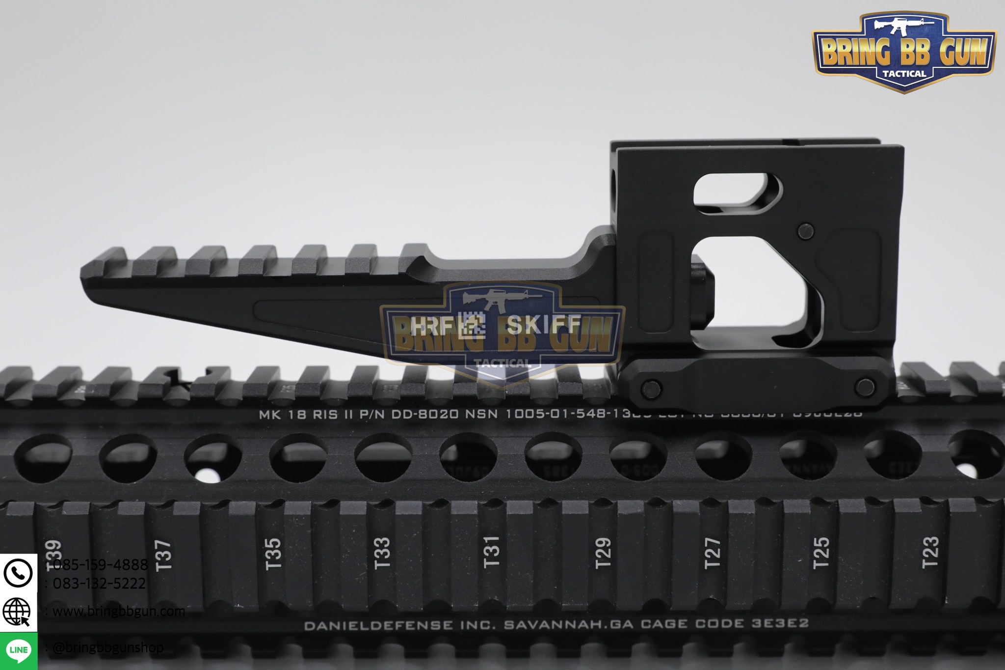 รางเสริม ยี่ห้อ HRF รุ่น Skiff ขาจับดอท Unity Fast (ขาUnity T1/T2) (SKIFF) (HRF SKIFF UNITY)