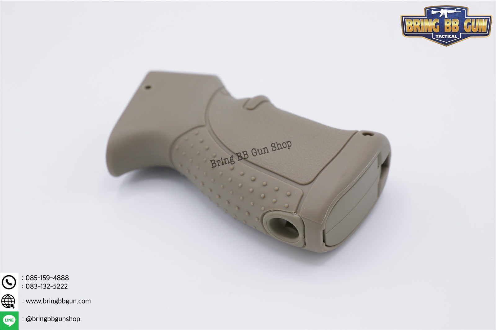 กริ๊ปมือหลังAK ระบบ GBB ยี่ห้อ FAB Defense รุ่น Rubberized Eronomic (กริ๊ปมือแก็ส)