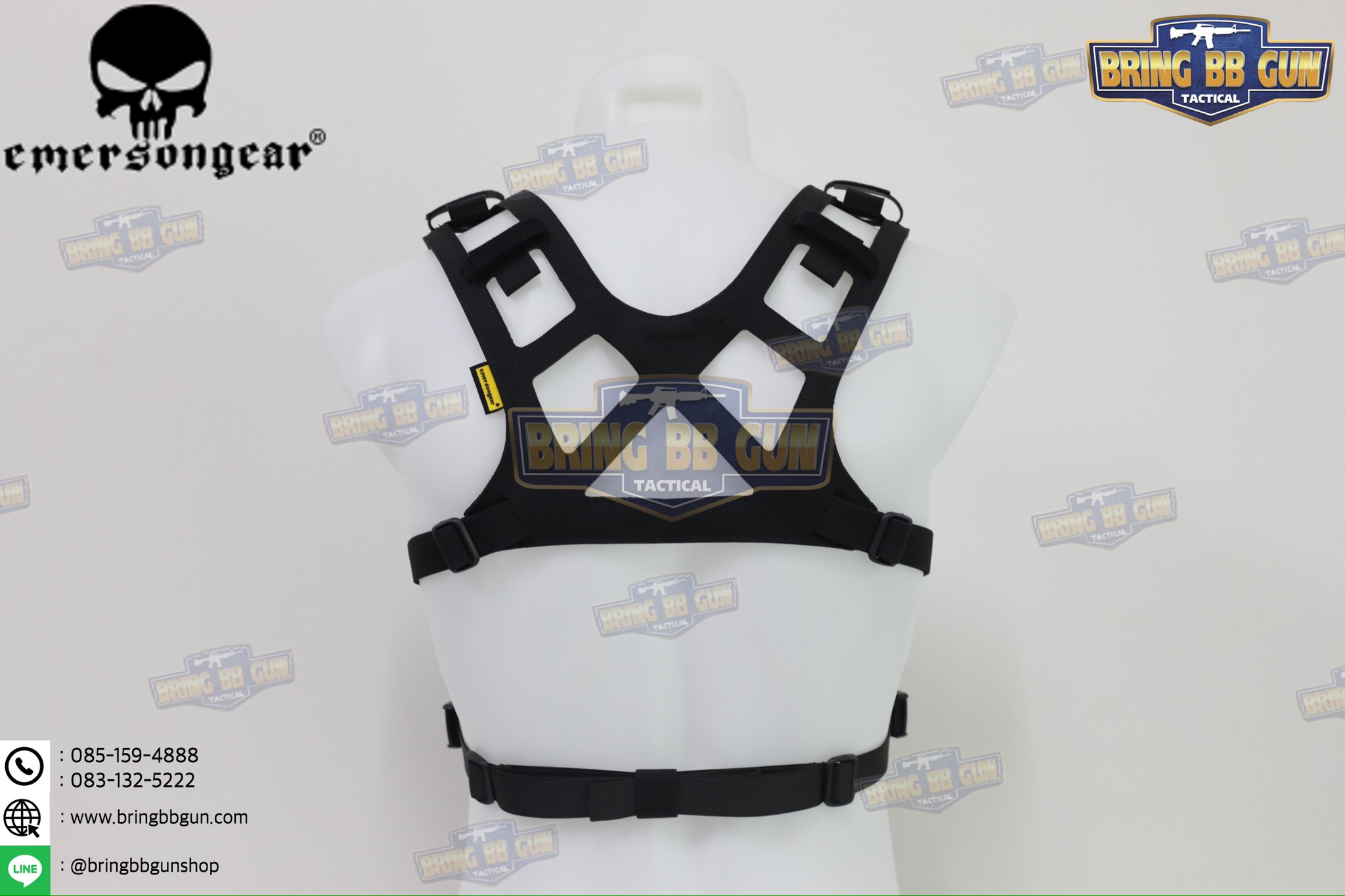 Chest Rig Harness (สายโย่งบ่า) ยี่ห้อ Emerson (CP Style ChestRig Harness) (สายโยงบ่าแบบแต่ง)