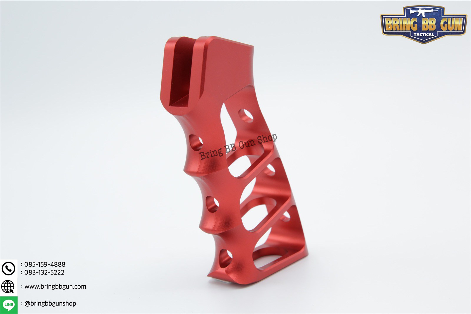 กริ๊ปมือหลัง งานCNC ยี่ห้อ 5KU (กริ๊ปมือแก็ส) น้ำหนัก : 122 กรัม สำหรับปืน : ตระกูล M4/M16,AR15,AR9,Derya MK12