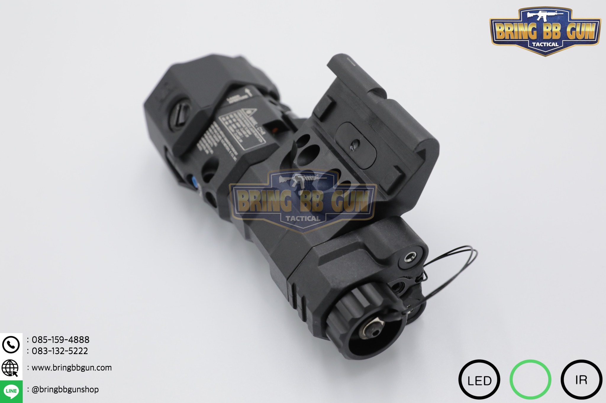 กล่องไฟฉาย+เลเซอร์ชี้เป้า+ไฟฉายIR+เลเซอร์ชี้เป้าIR (อุปกรณ์เล็งช่วยส่องสว่าง) B.E. Meyer รุ่น MAWL-C1+