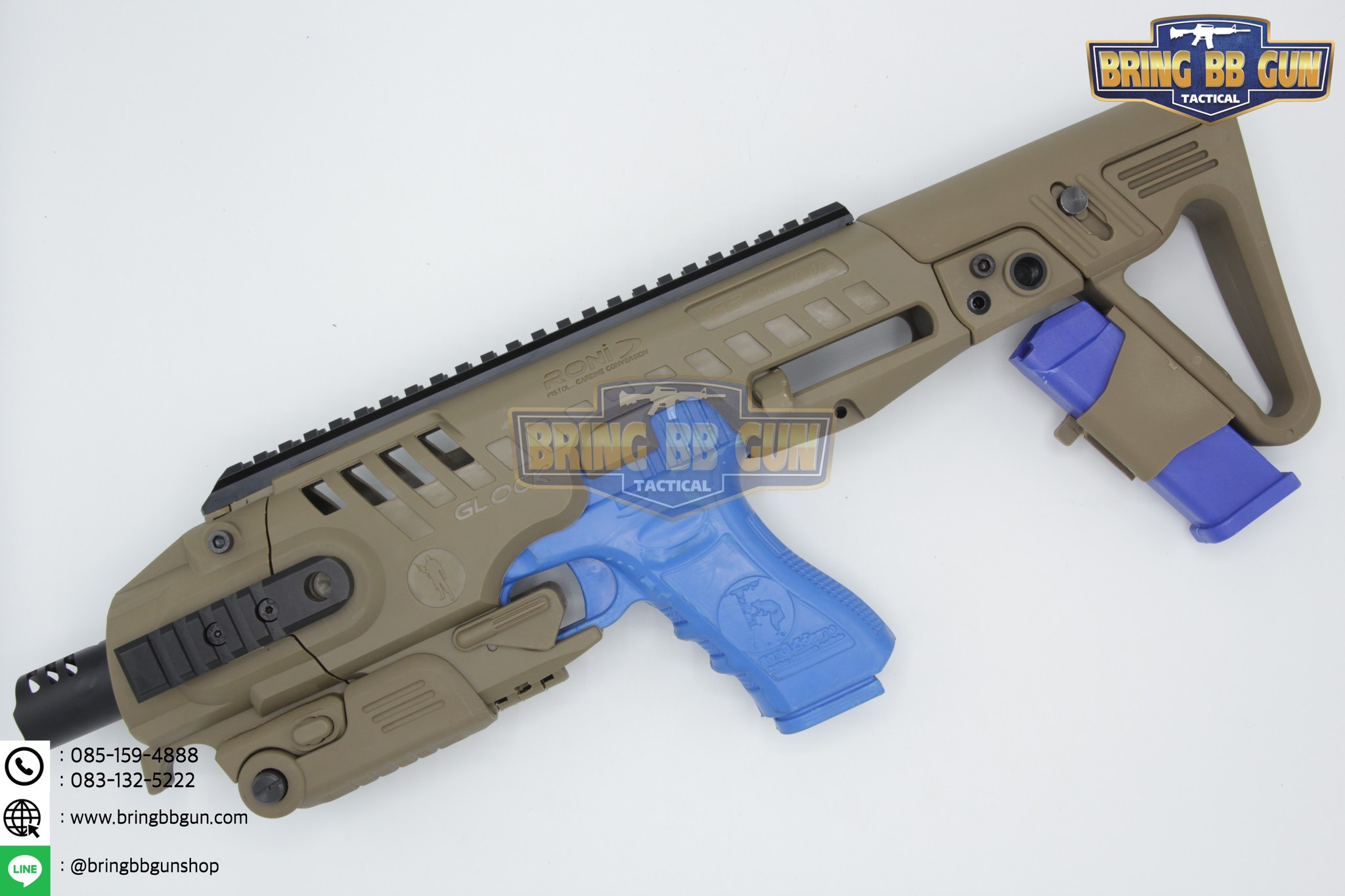 ชุดประกอบปืนสั้น Roni Gen 2 (Glock) สำหรับปืนGlock17/18/19/22/23/25/26/31/32 (Toy Version)