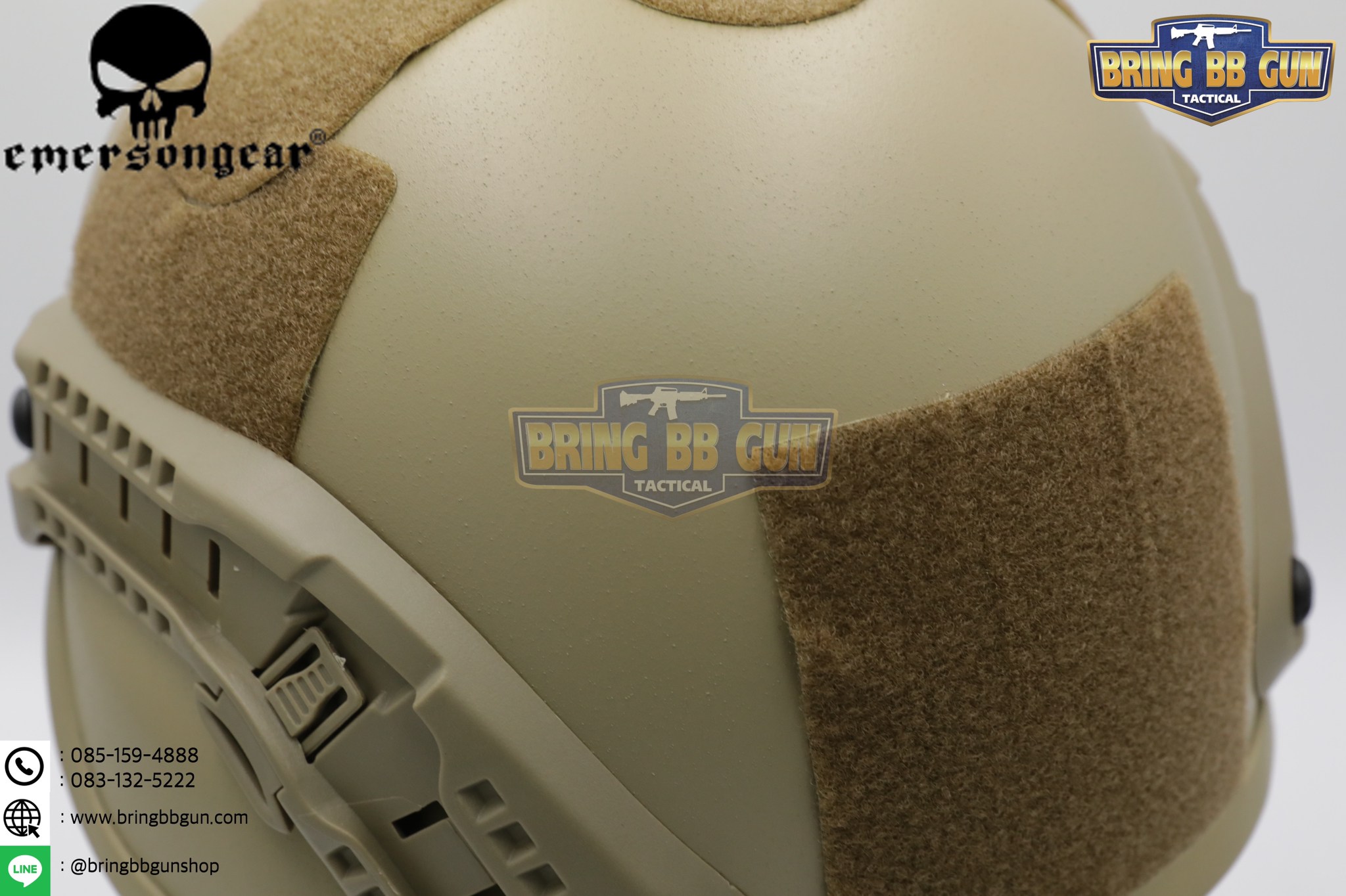 หมวก Mich 2000 ยี่ห้อ Emerson (EMERSON ACH MICH 2000Helmet-Special action version) (ACH Mich 2000 Helmet)