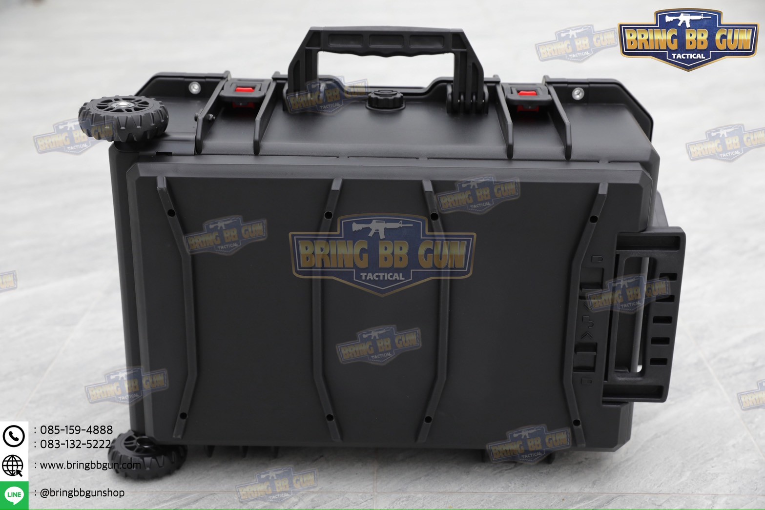 กล่องปืนสั้นแบบมีล้อลาก Plasma Case รุ่น P05 (SW1022C-R) (เคสกันกระแทรกแบบมีล้อลาก Plasma) (กล่องกันกระแทก)