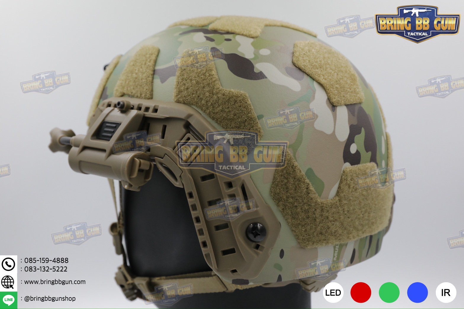 ไฟฉายติดหมวก MPLS Charge 4.0 (Military Helmet Light System) (ไฟฉายติดหมวกทรงPrinceton Tec)