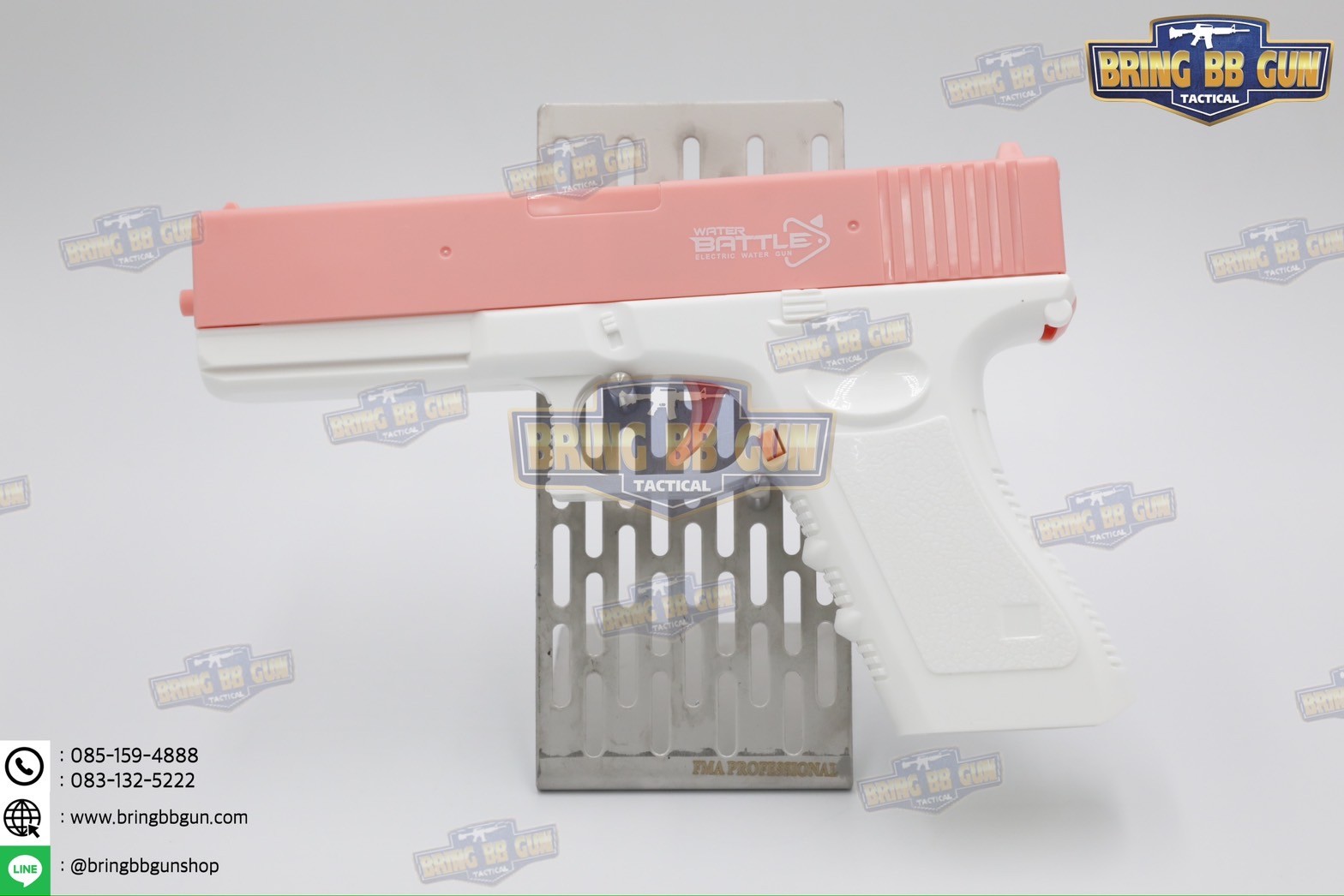 ปืนฉีดน้ำไฟฟ้า รุ่น Glock (ปืนฉีดน้ำของเล่น) (ปืนฉีดน้ำอัตโนมัติ) (ยิงได้ต่อเนื่อง)