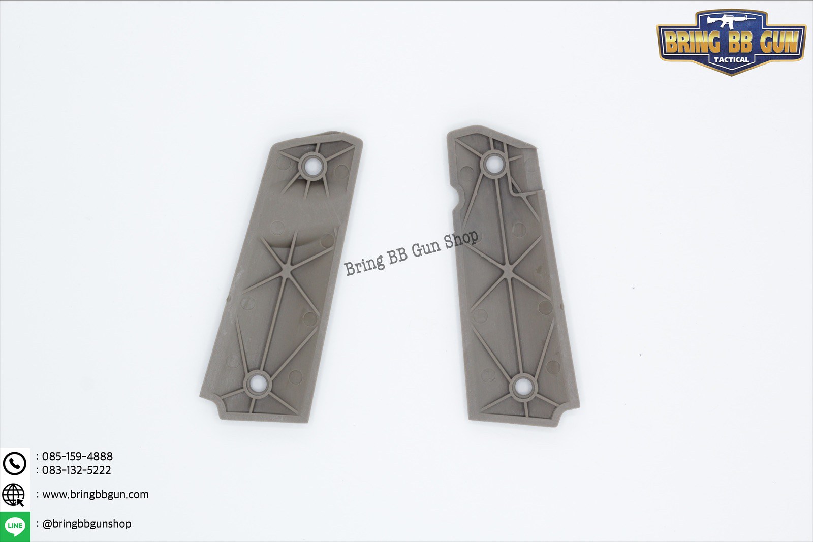 ประกับปืน M1911 รุ่น F01 (ลายข้าวหลามตัดเล็ก)