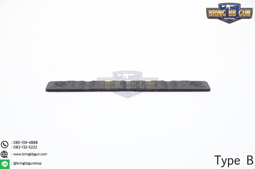 M-Lok Cover แบบพลาสติก (ใช้ได้กับชุดหน้าระบบราง M-Lok เท่านั้น)