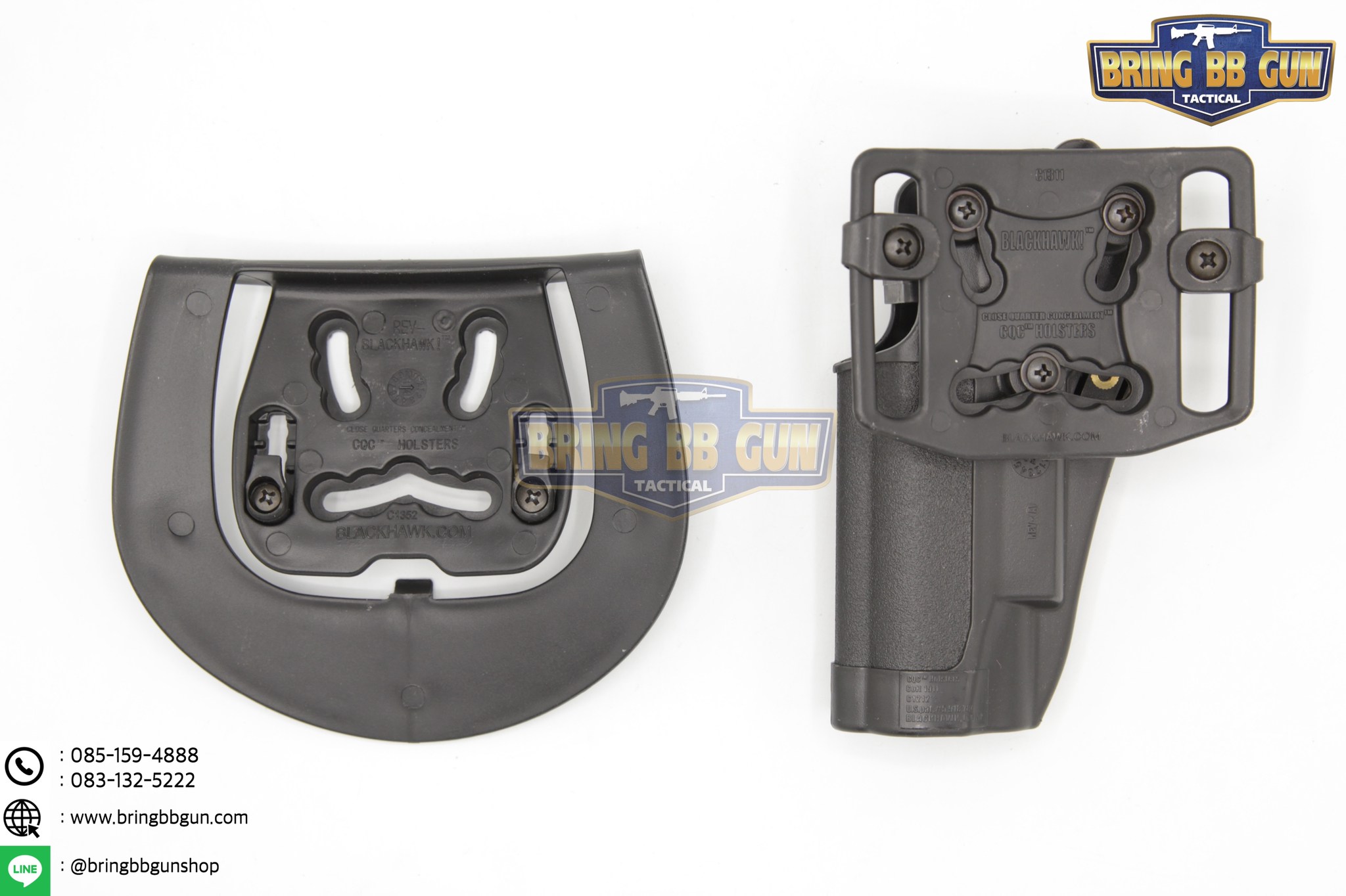 ซองปืนพกนอก ทรง Black Hawk รุ่น M1911 สำหรับปืน : Colt M1911