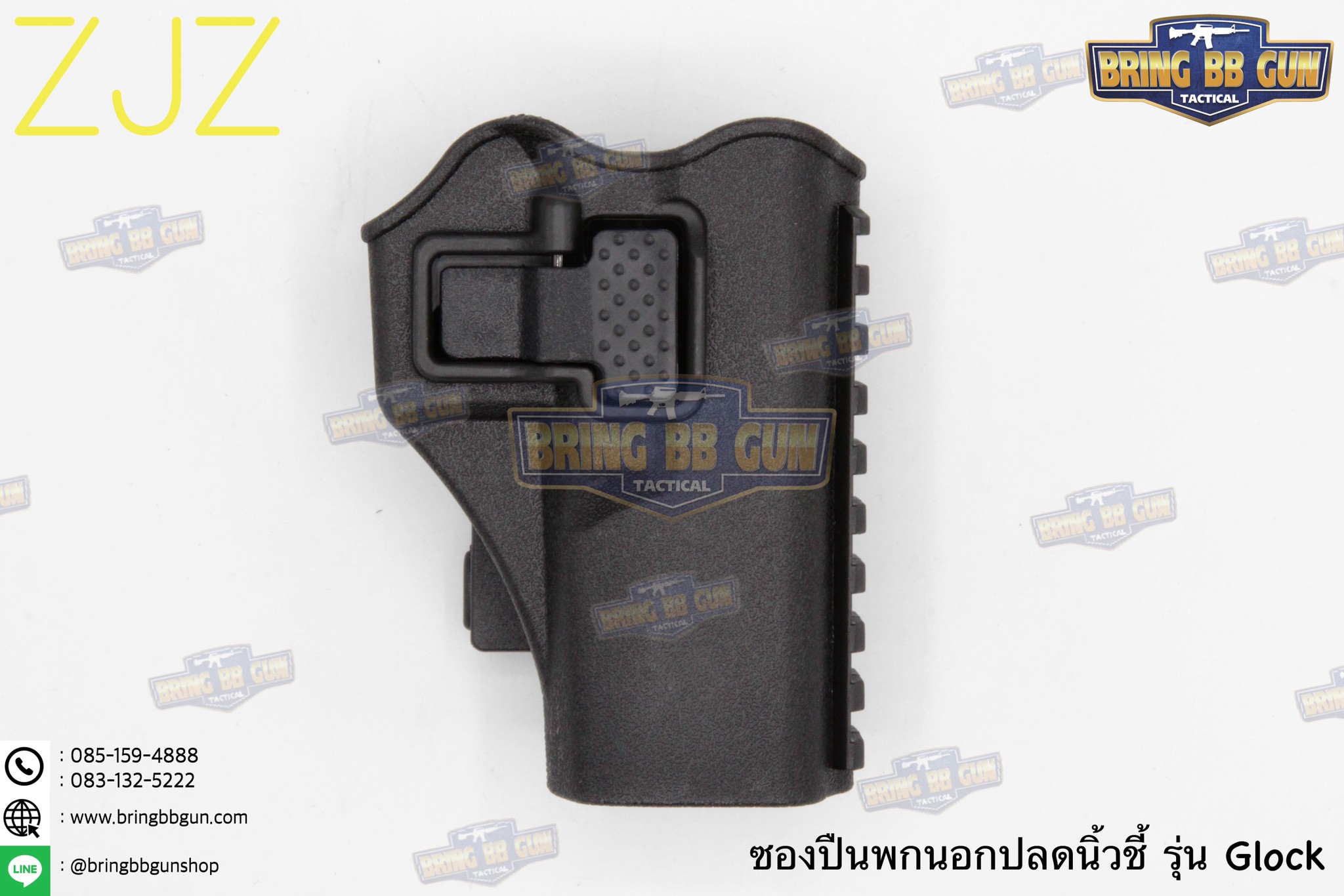 ซองปืนพกนอก Glock17 ยี่ห้อZJZ สำหรับปืน : Glock 17