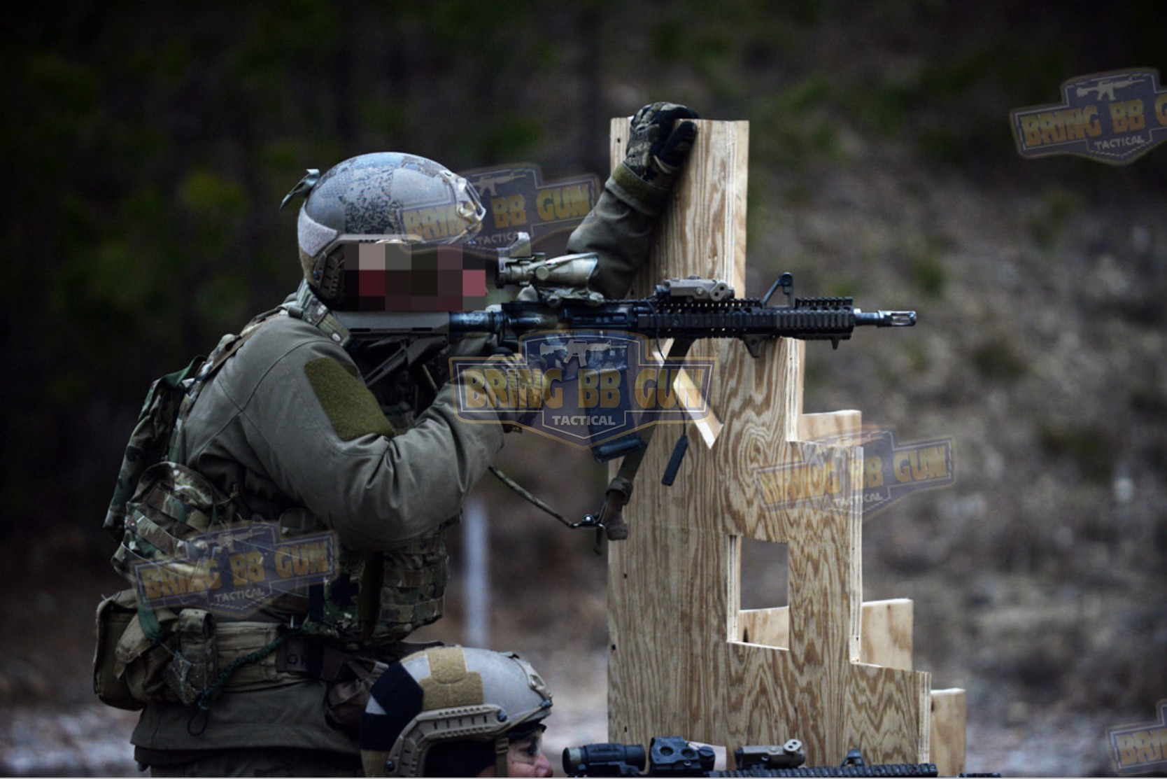 ชุดหน้า ยี่ห้อ Daniel Defense MK18 FSP RIS II รุ่นความยาว 12.5" ระบบราง Picatinny (ราง20mm.) (M4A1 FSP RAIL INTERFACE SYSTEM) (RIS II) (Front Sight Post) (FSP)