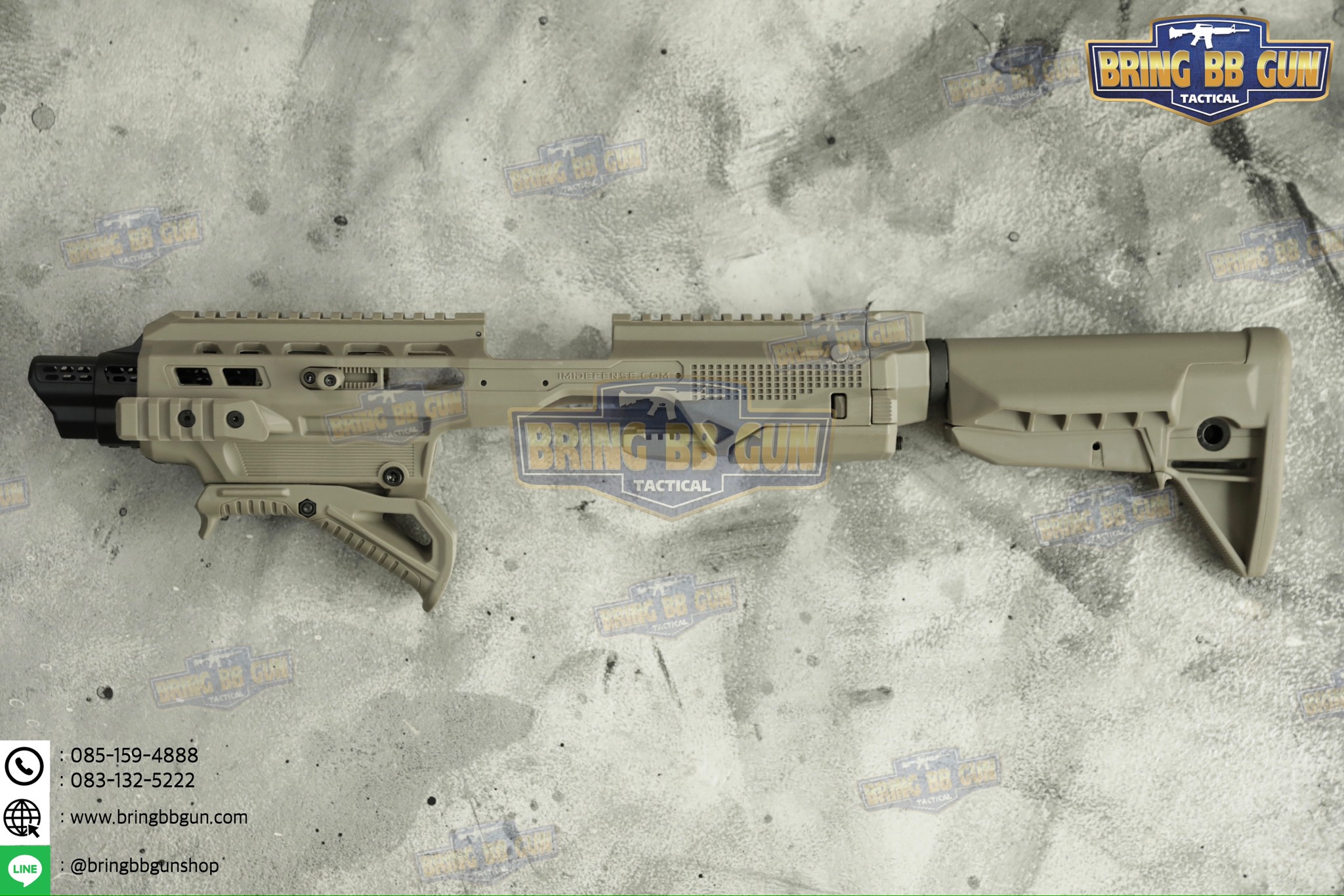 ชุดประกอบปืนสั้น Kidon (Toy Version) (กล่องดำ)