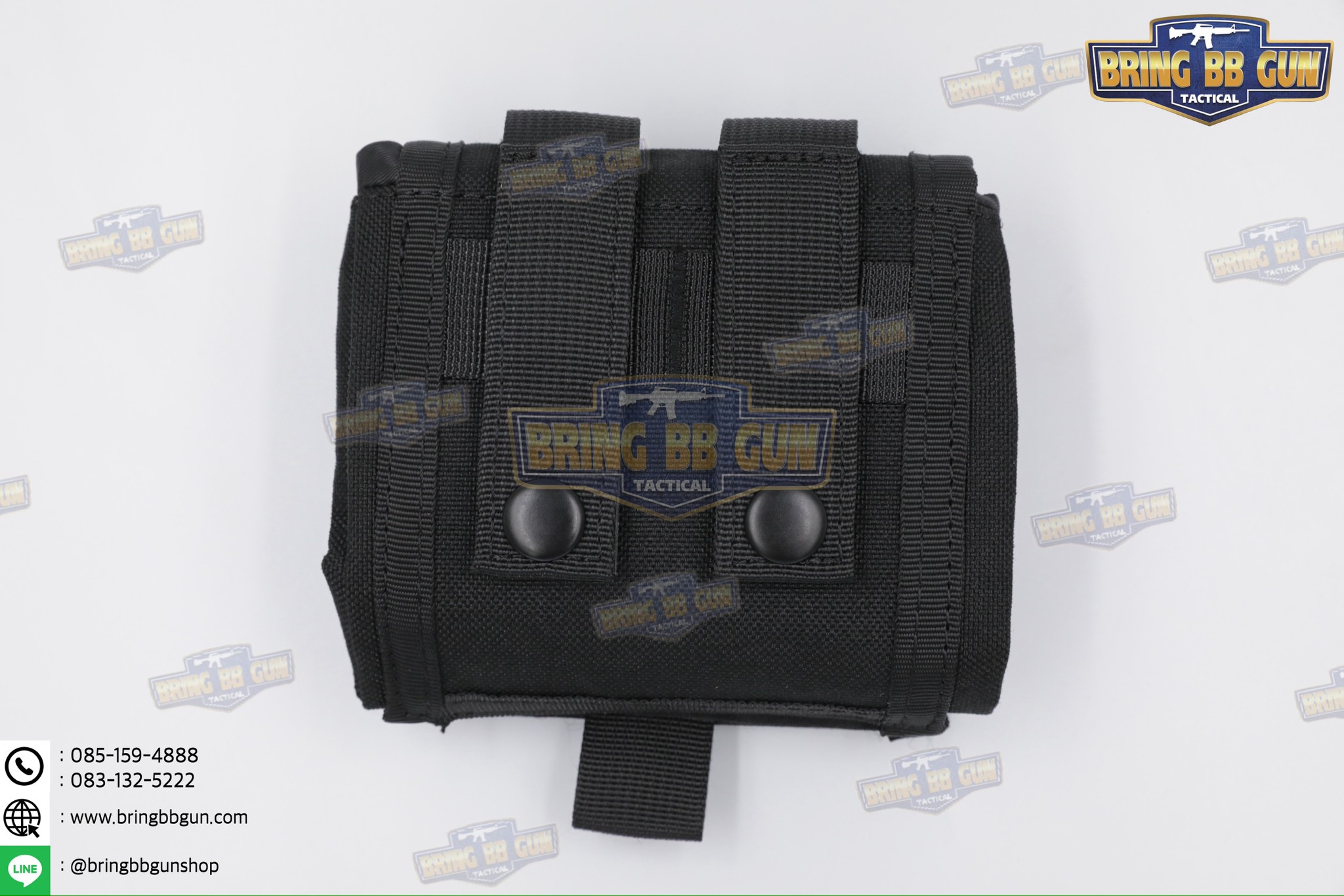 ถุงทิ้งแม็กกาซีนแบบพับได้ B01 (ถุงเก็บอุปกรณ์) (Tactical Storage Bag) (Folding Magazine Recycling Bags) (Drop Pouch) (Dump Pouch)