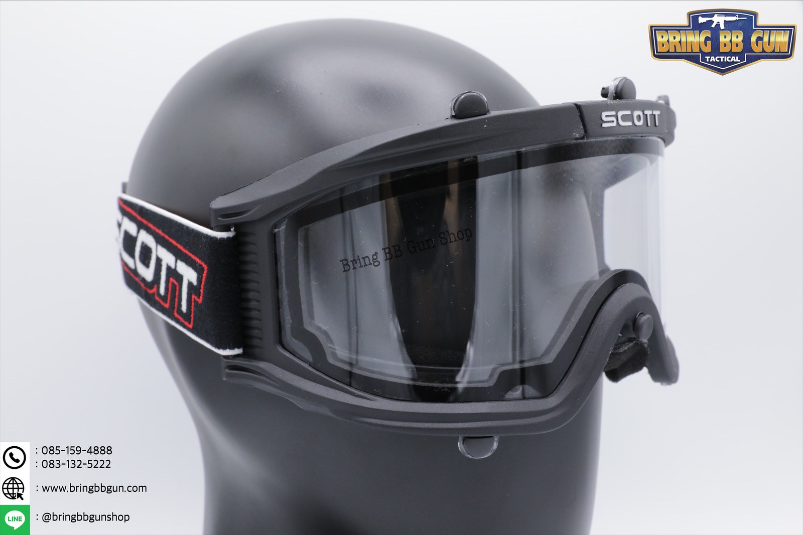 หน้ากาก Scott Mask เจน2 (รุ่นเลนส์สองชั้น)