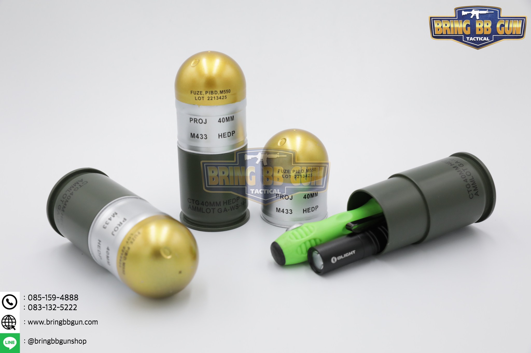 ลูกระเบิด M433 แบบ Dummy (M433 Dummy Grenade) งานจำลอง