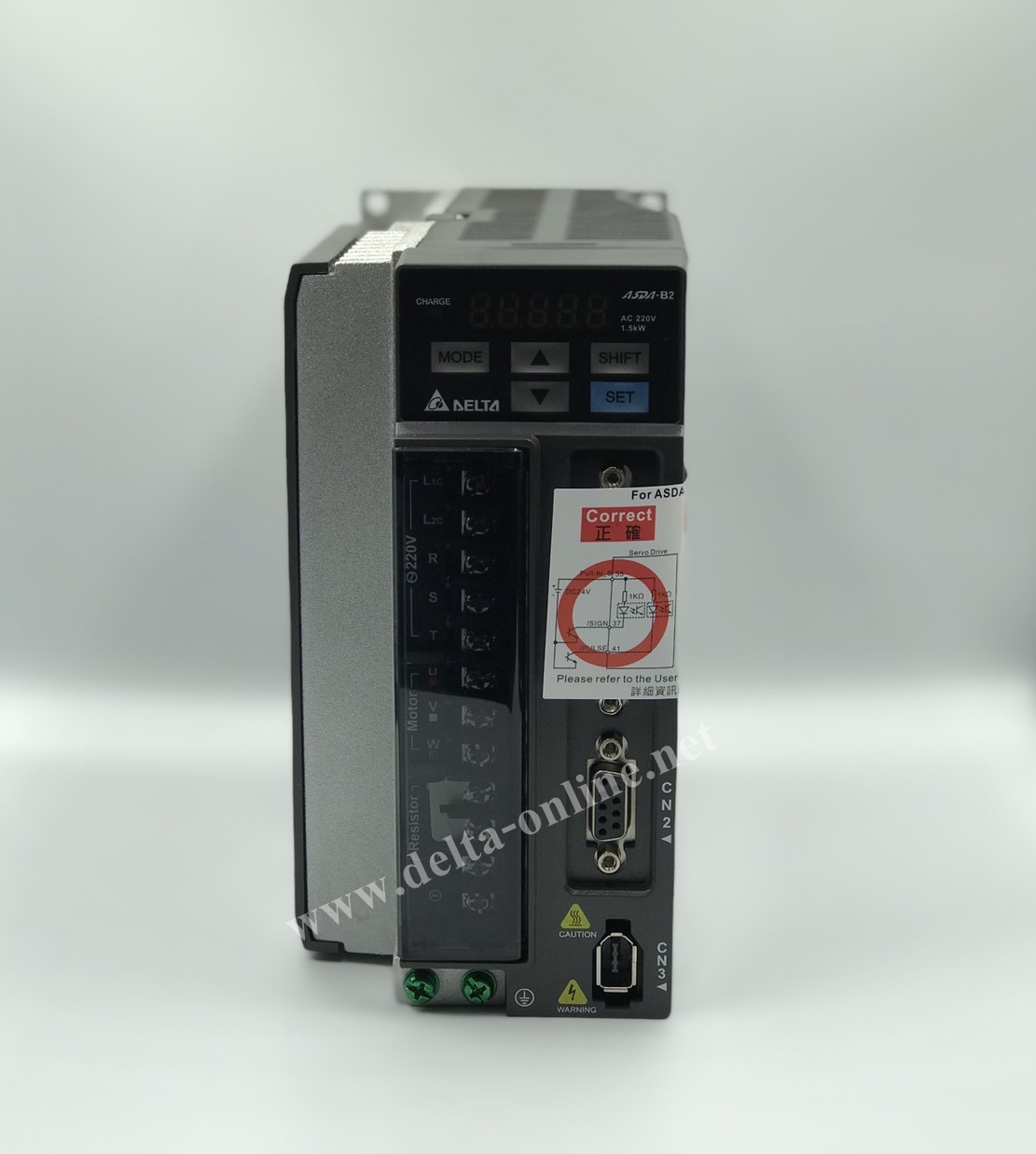 Delta AC Servo Drive ASD-B2-1021-B 1kw 220V 1-Phase