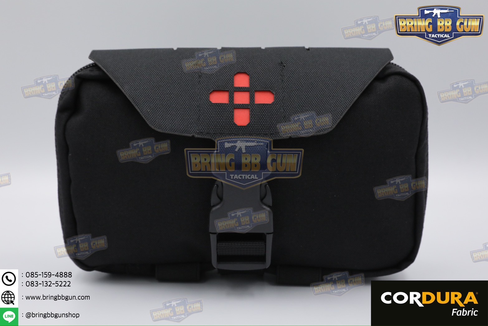 กระเป๋าพยาบาลสนาม B04 ทรง CT Resgear IFAK (แบบกระตุกไว) เพ้า IFAK รุ่น B04 (IFAK Pouch) (Medic Pouch)