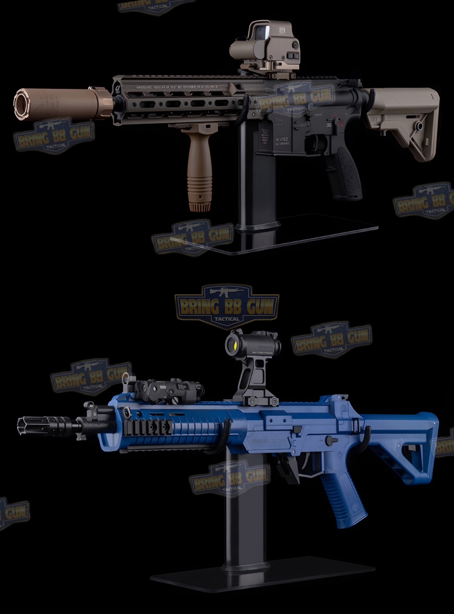 ขาตั้งปืนแบบแขวน (ฐานกระจก) ขาตั้งปืน Universal (Universal Display Stand)