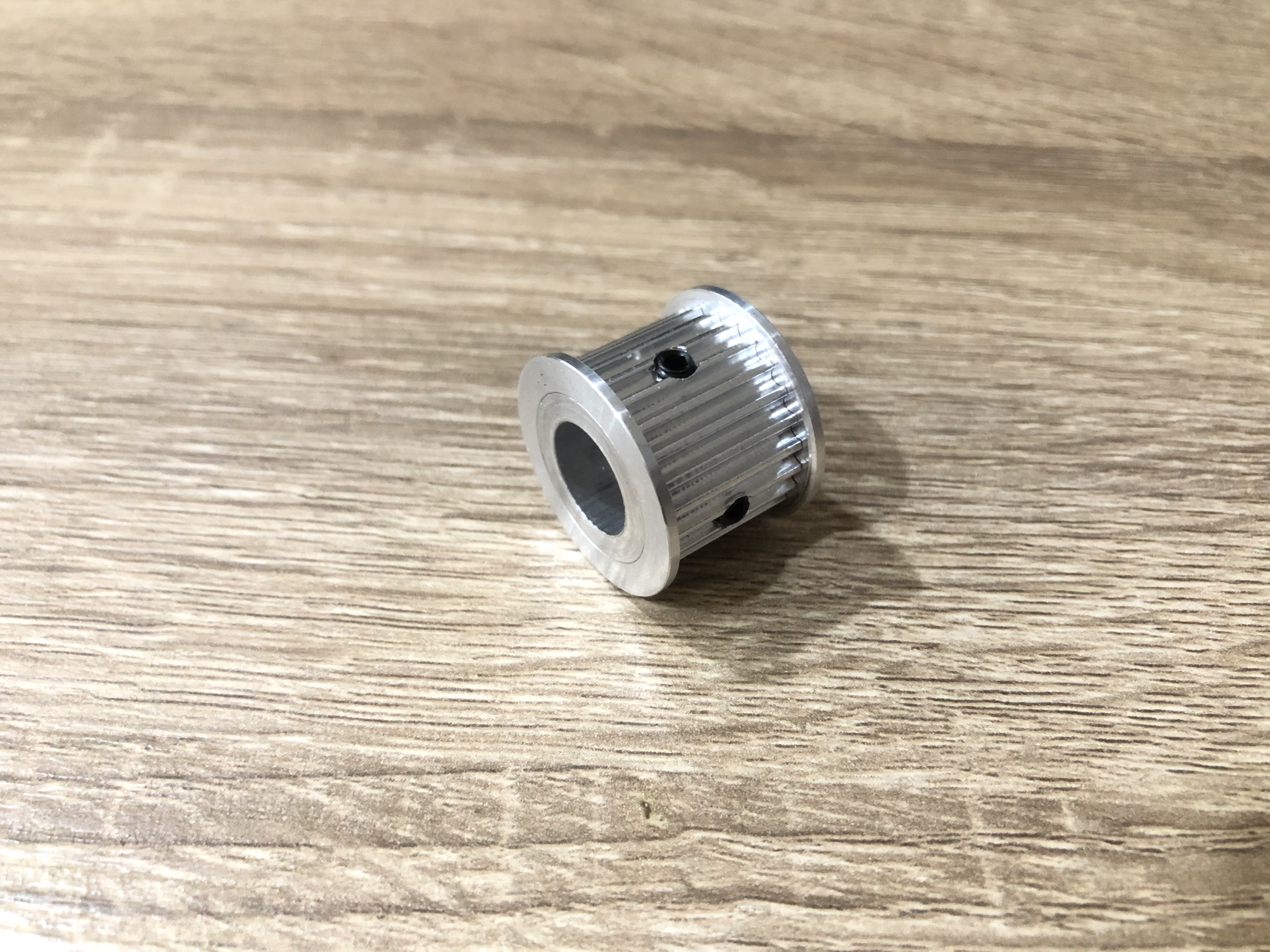 HTD 3M timing pulley 24 teeth AF type bore 12mm สำหรับสายพาน 3M belt width 15mm (HTD 3M-24T-12B-15)